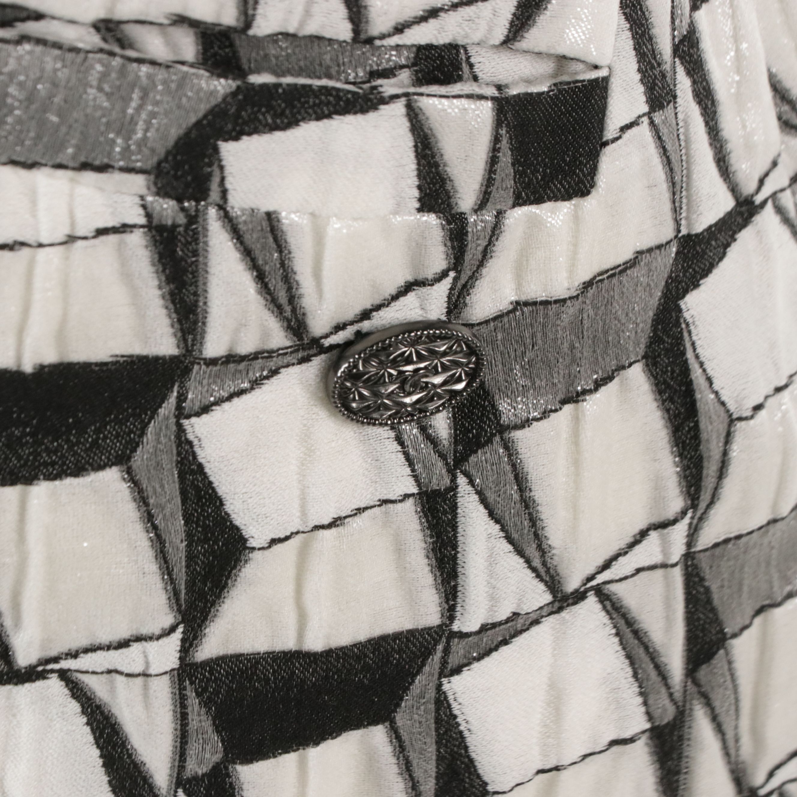 Chanel Dubai Cruise Collection Abstract Quilt Pattern 3-Piece Set