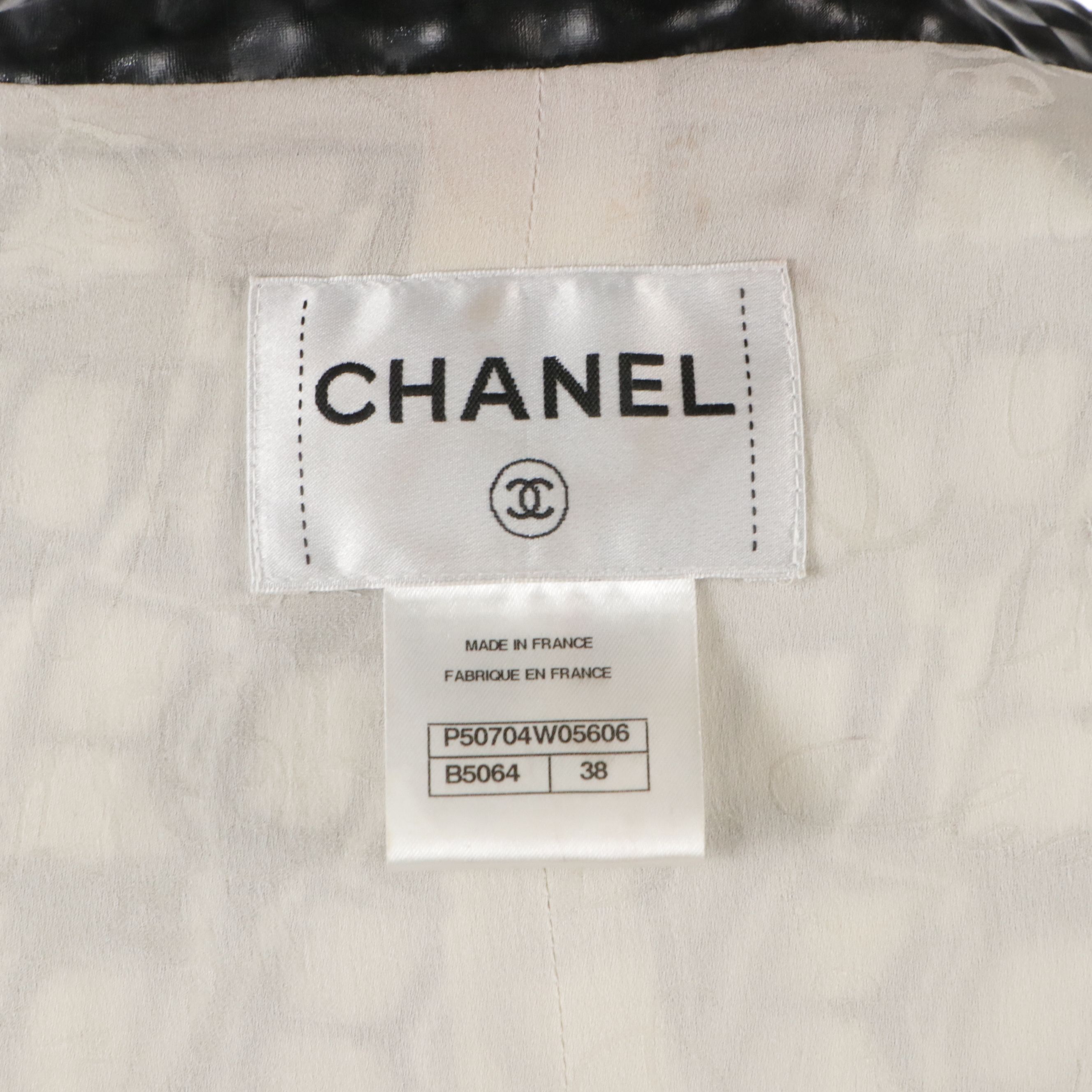 Chanel Dubai Cruise Collection Abstract Quilt Pattern 3-Piece Set