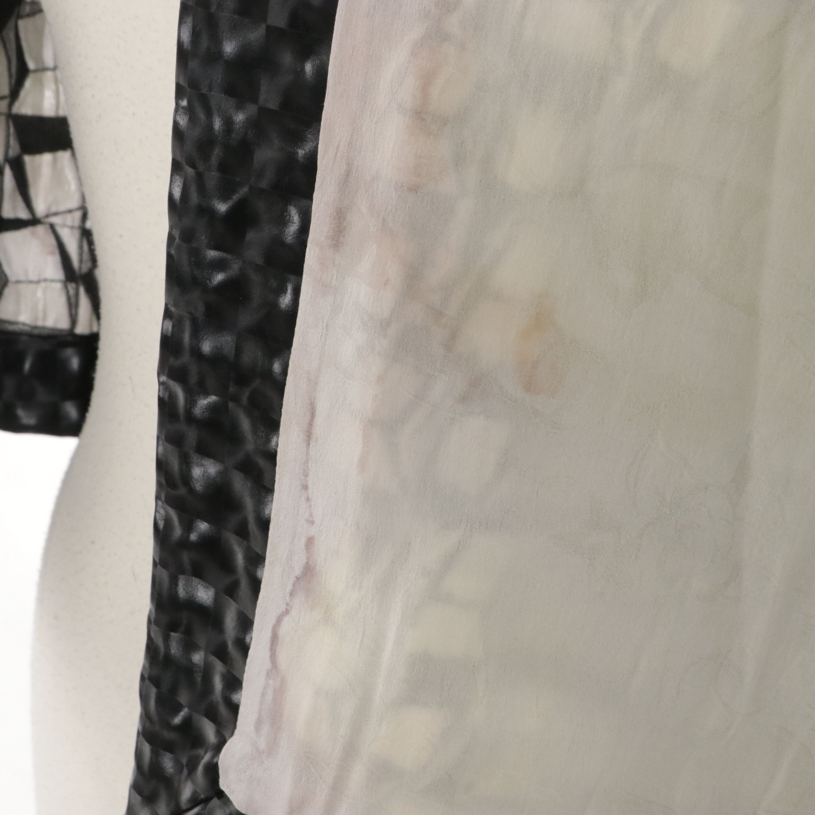 Chanel Dubai Cruise Collection Abstract Quilt Pattern 3-Piece Set