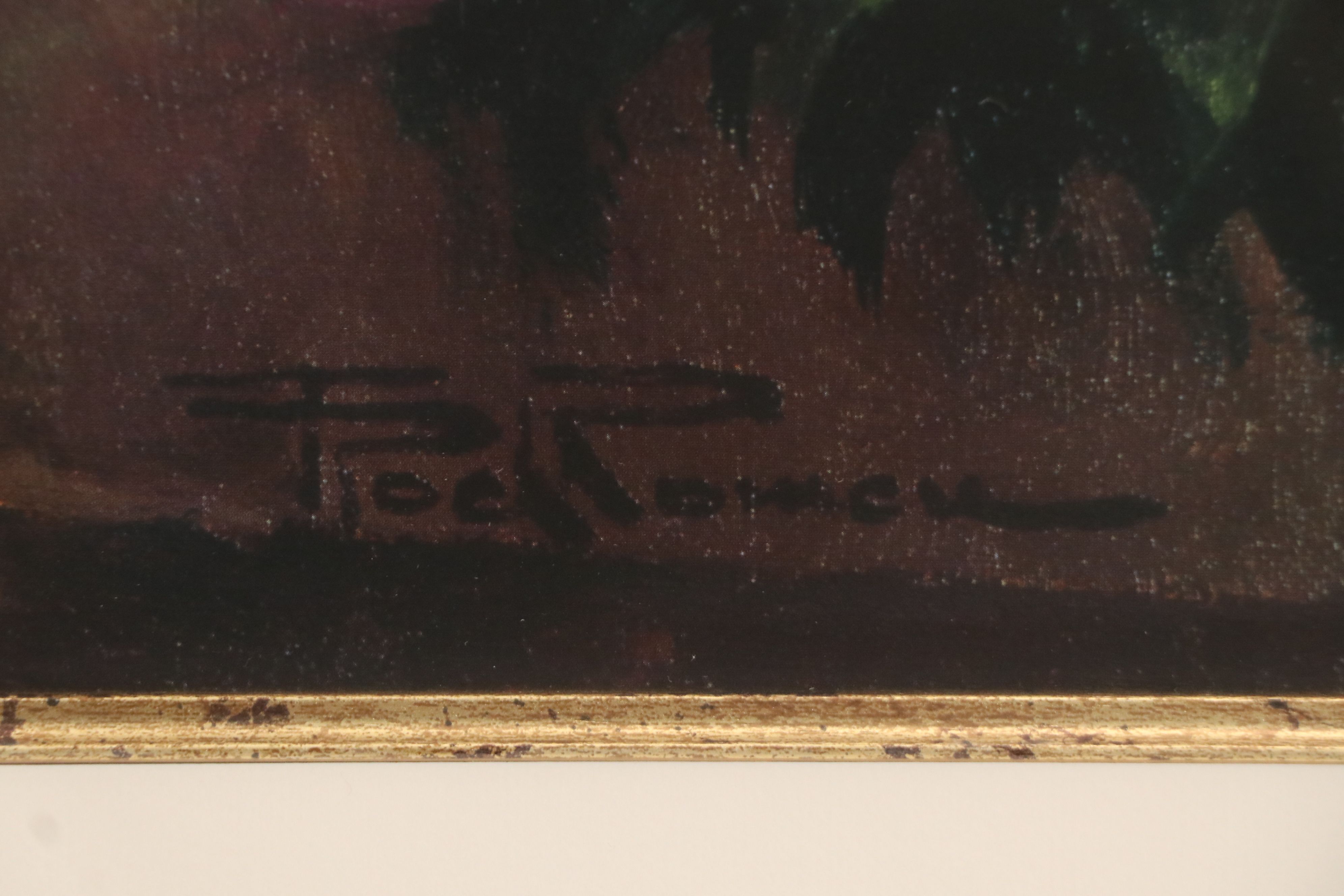 After Poche Romeu Offset Lithograph "Un Claustro," Late 20th to Early 21st C.