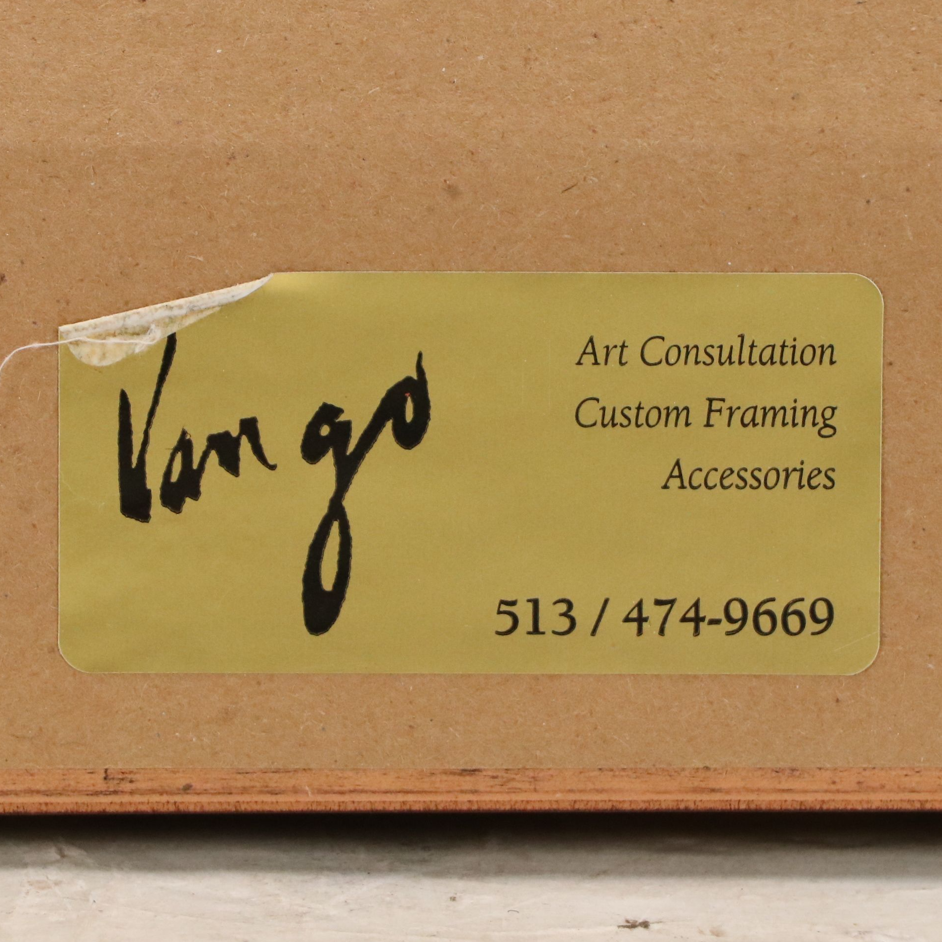 After Poche Romeu Offset Lithograph "Un Claustro," Late 20th to Early 21st C.