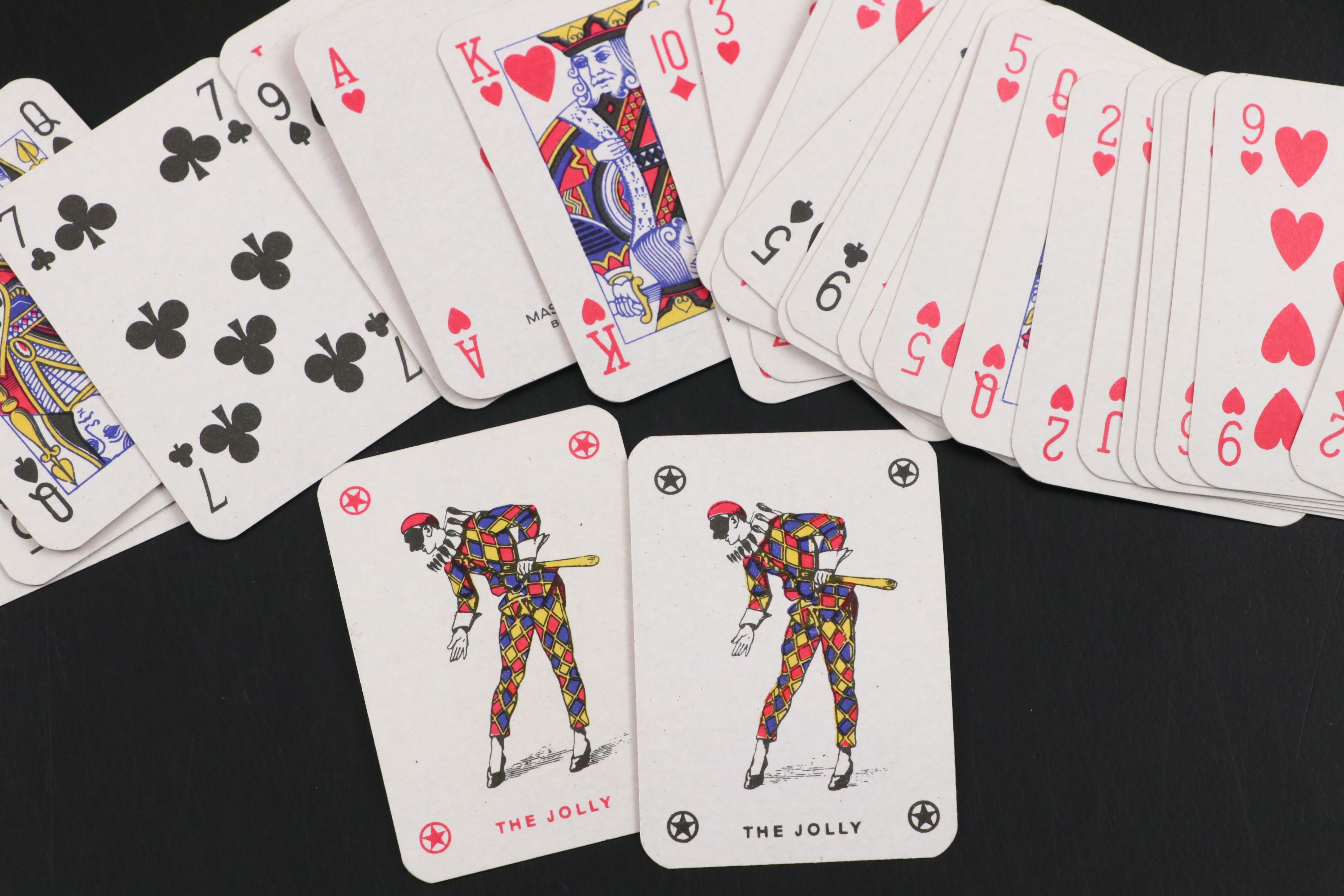 Masenghini Italian Miniature Playing Cards with Leather Box