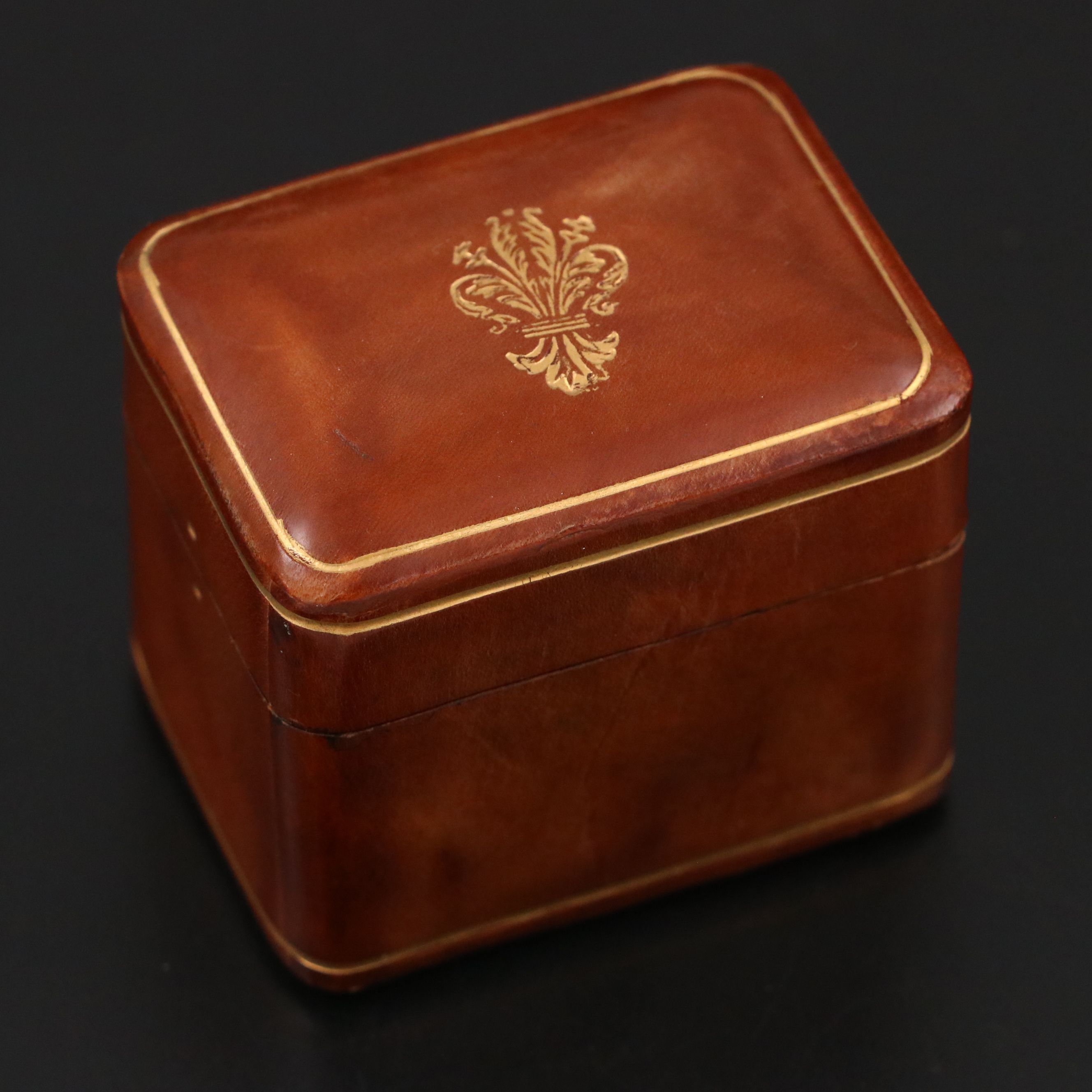 Masenghini Italian Miniature Playing Cards with Leather Box