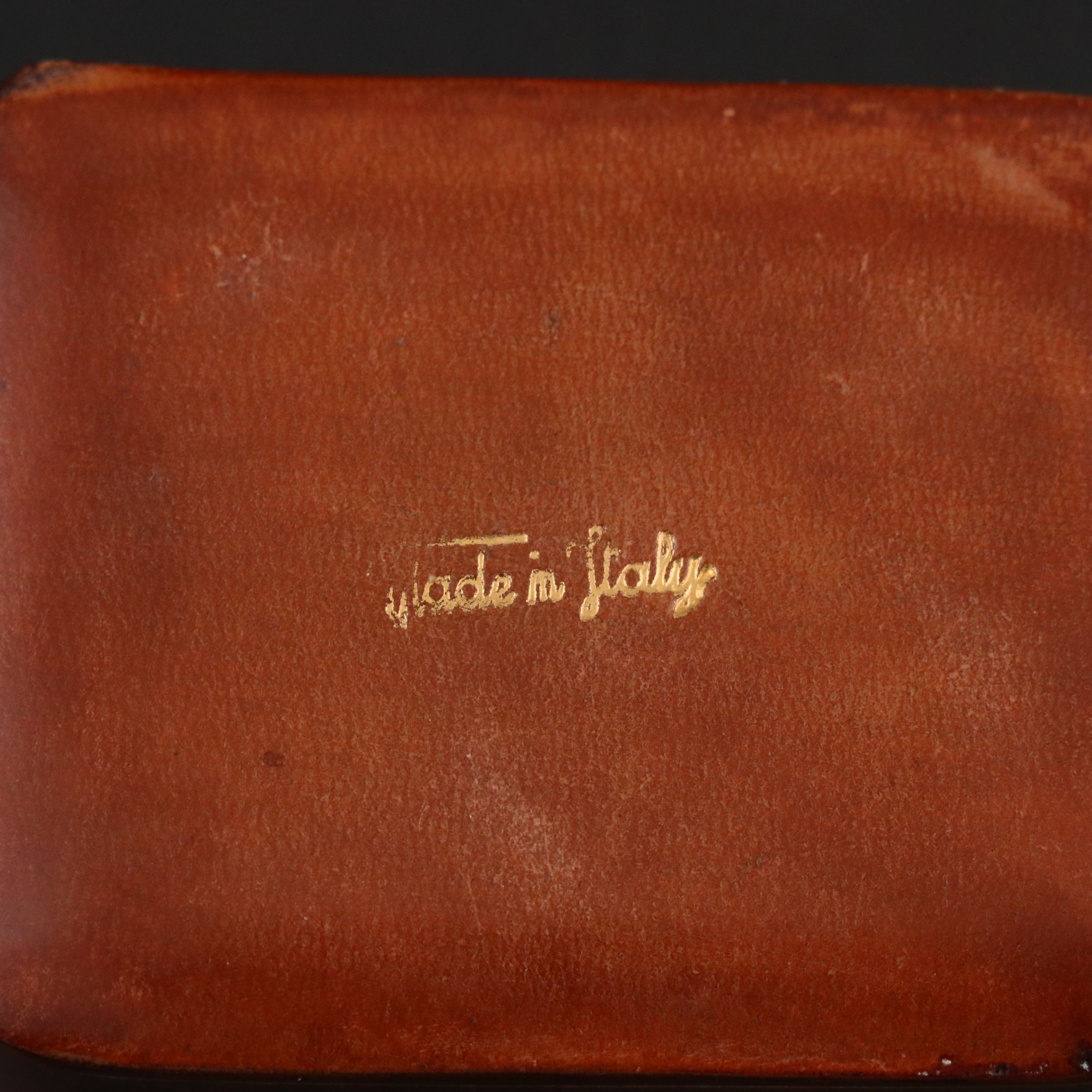 Masenghini Italian Miniature Playing Cards with Leather Box