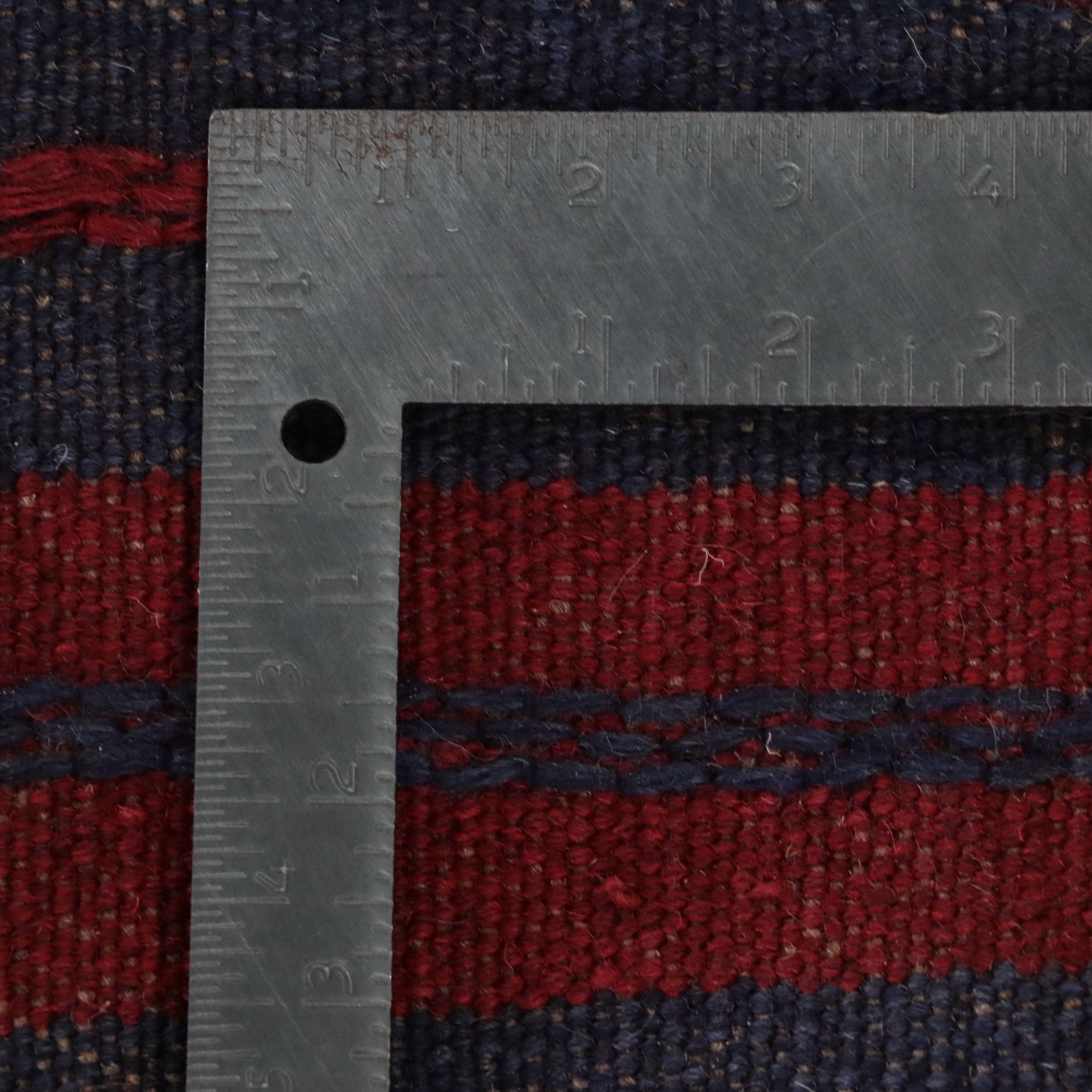 2'2 x 8' Handwoven Mixed Technique Afghan Mashwani Carpet Runner