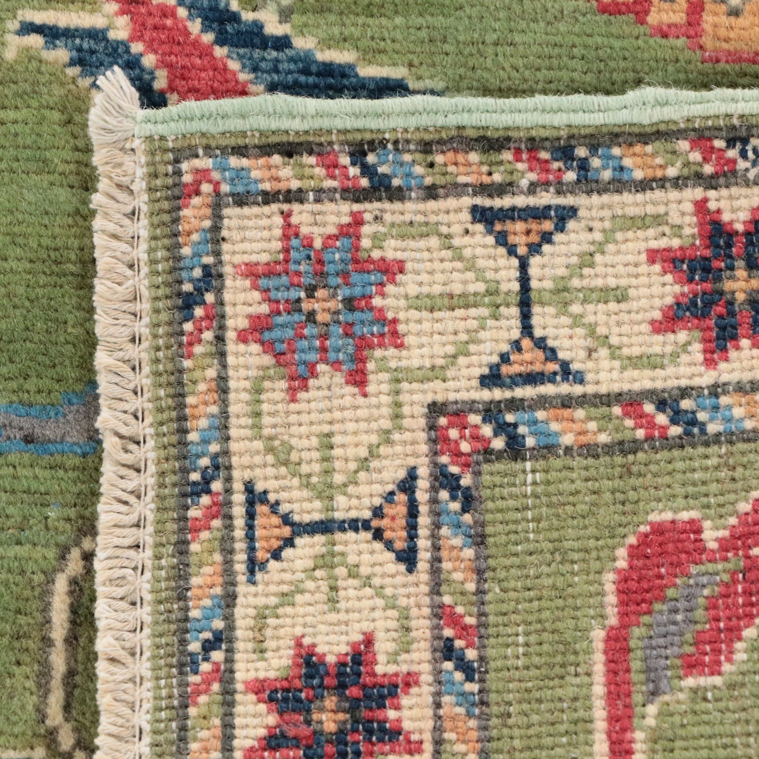 2' x 6'2 Hand-Knotted Turkish Kazak Style Carpet Runner
