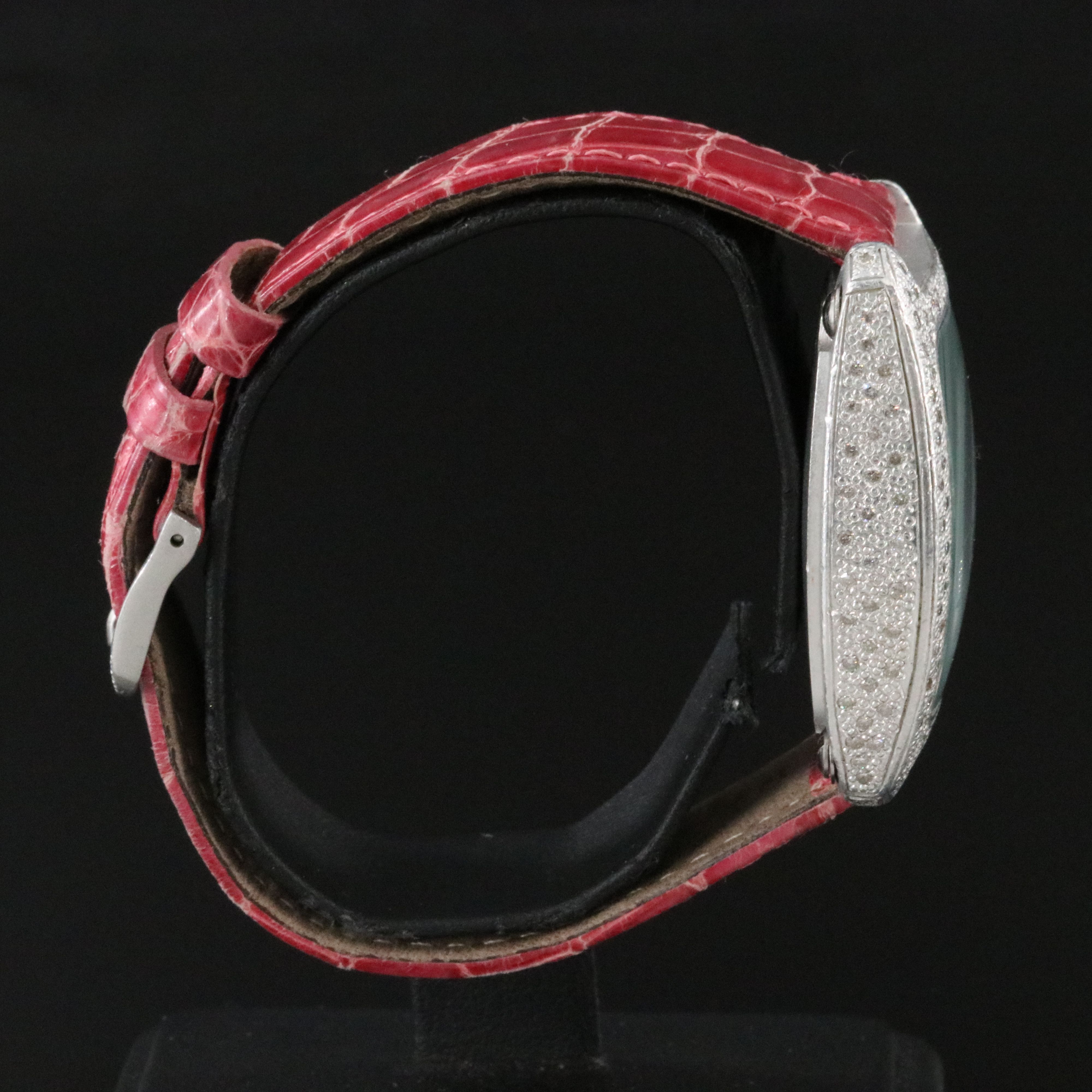 Locman Italy Aluminum Diamond Case Ref. 488 Quartz Watch