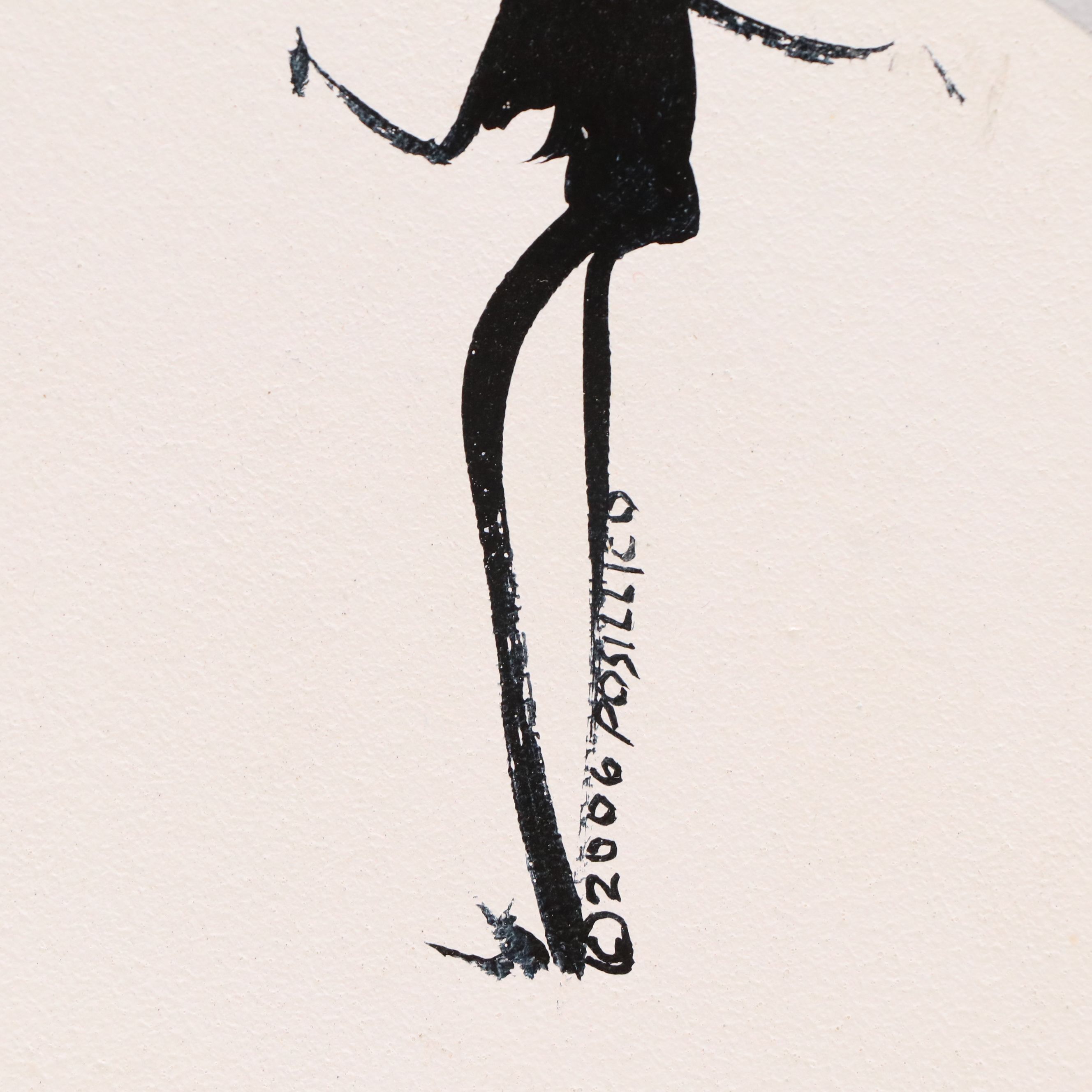 Leo Posillico Oil Painting "We Are the Notes," 2007