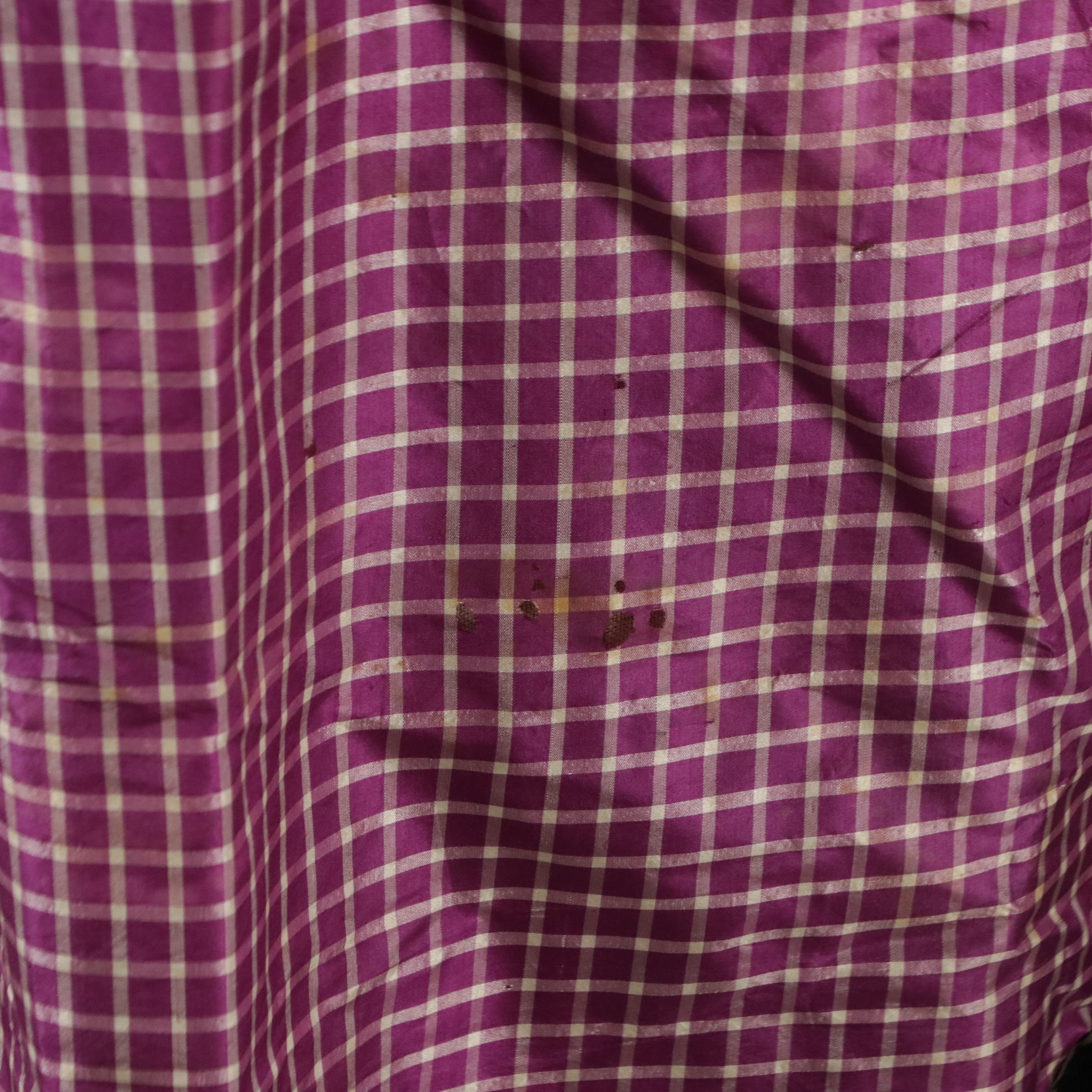 Vintage Gingham Taffeta Basque-Waist Sweetheart Dress and Square Dancing Skirt