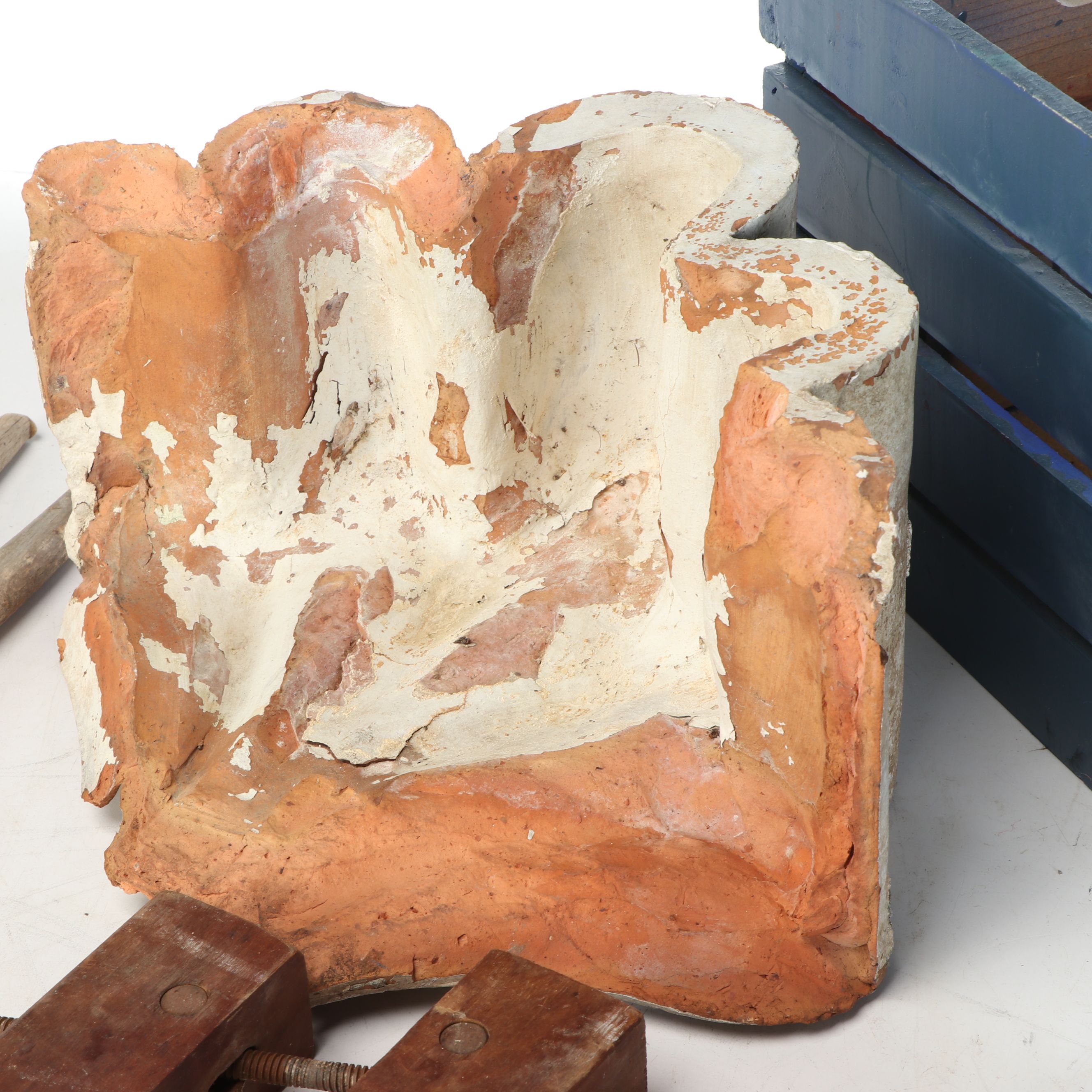 Wood Handscrew Clamps, Storage Crate and More Vintage Tools