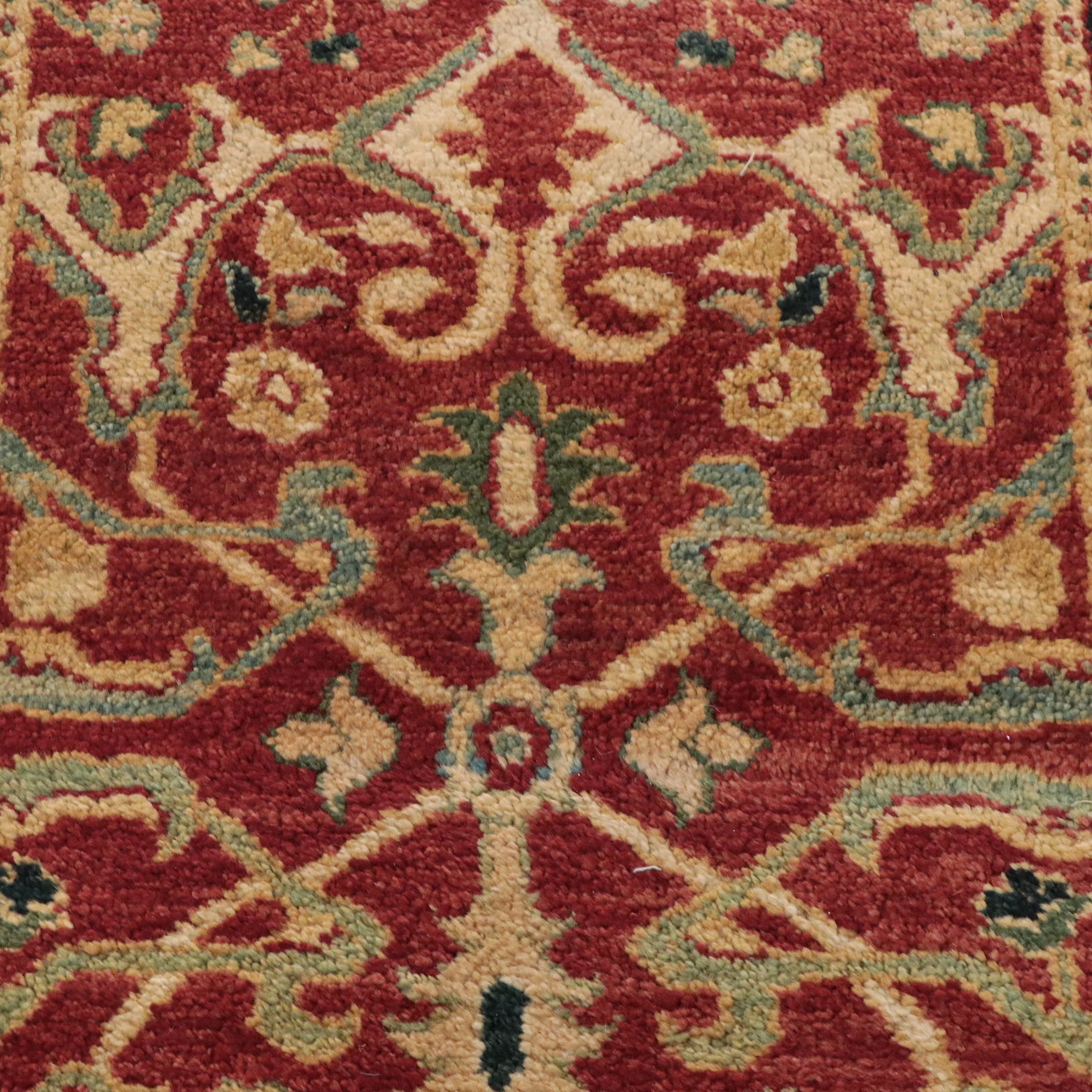 2'6 x 29'11 Hand-Knotted Indo-Persian Style Extra Long Stair Runner