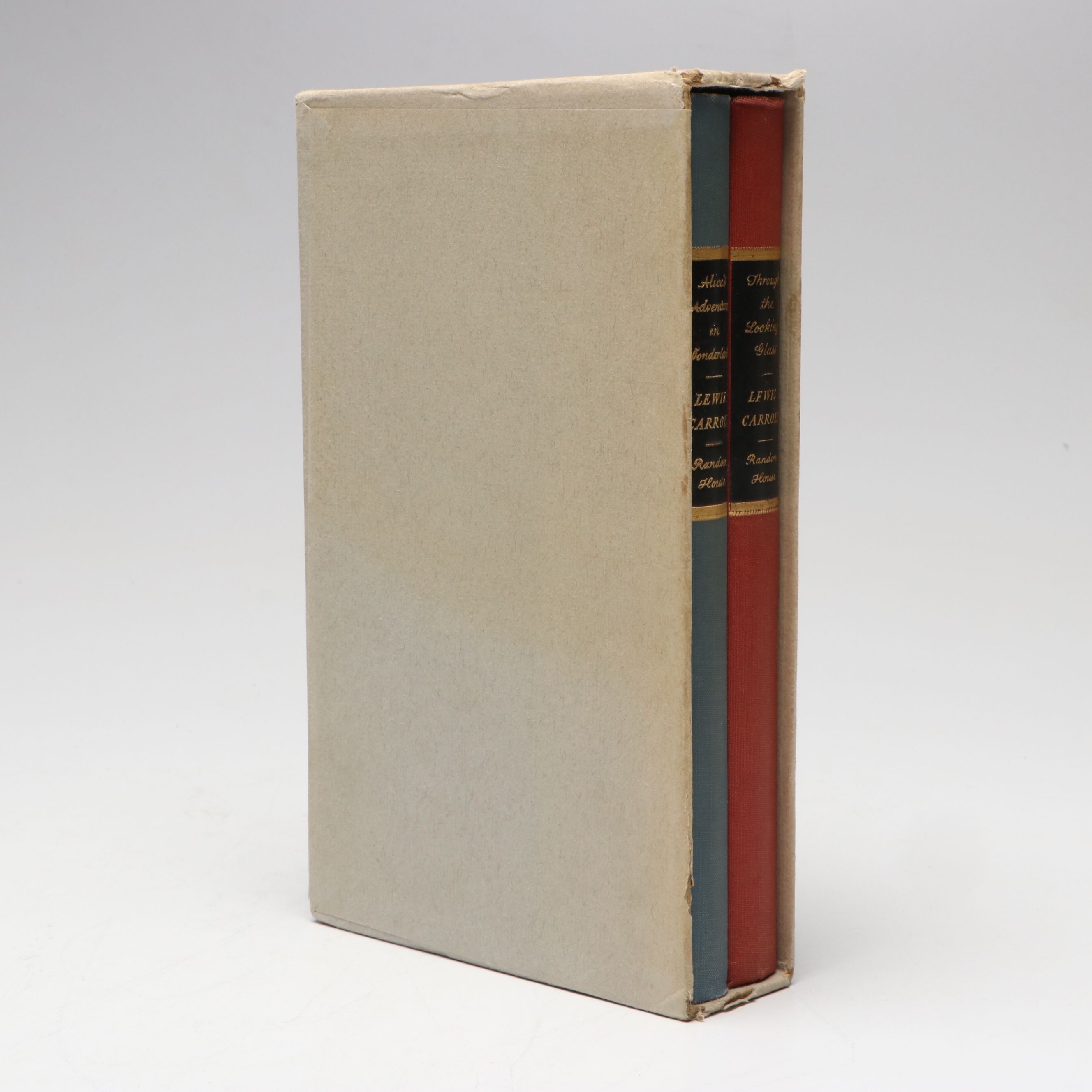 Illustrated "Alice in Wonderland" and "Through the Looking-Glass" Box Set, 1946