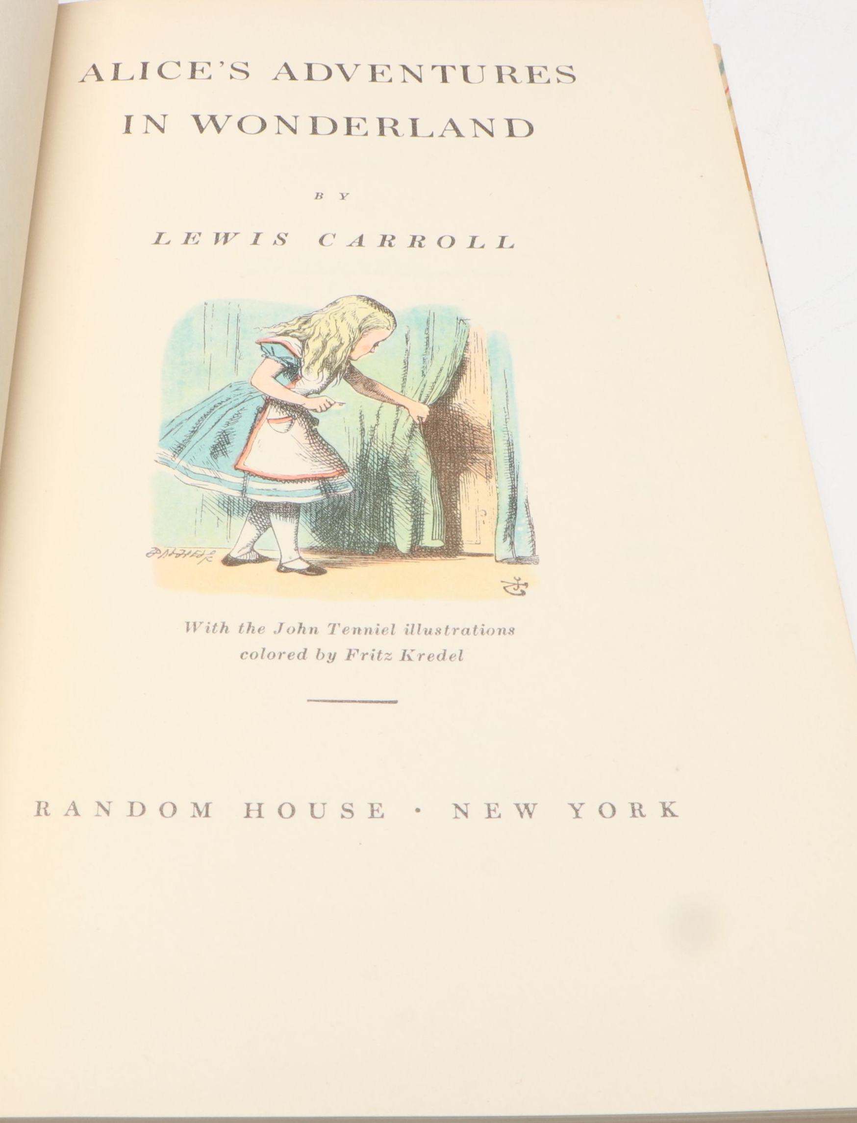 Illustrated "Alice in Wonderland" and "Through the Looking-Glass" Box Set, 1946