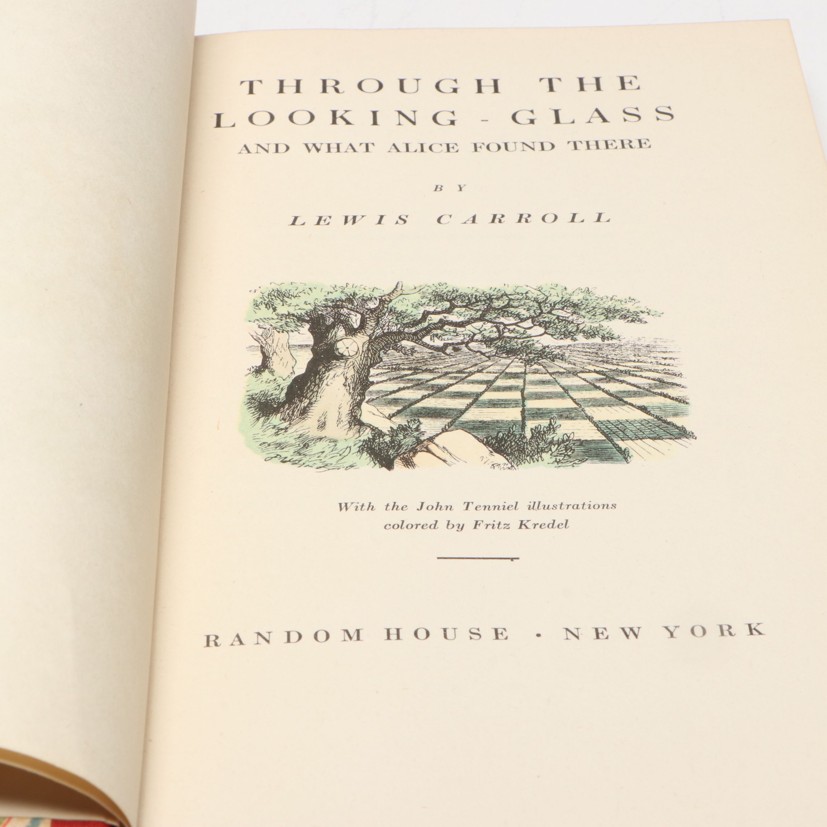 Illustrated "Alice in Wonderland" and "Through the Looking-Glass" Box Set, 1946