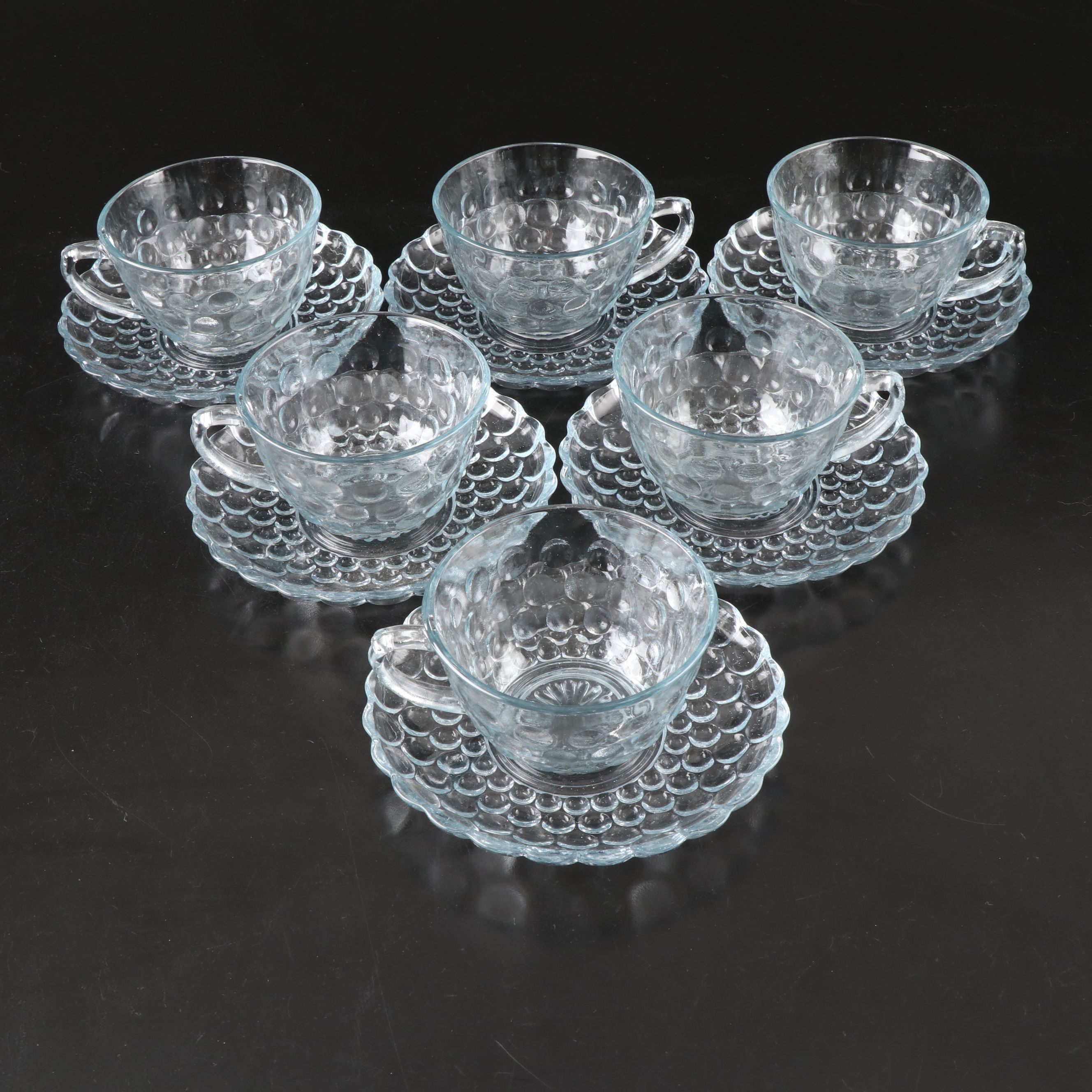 Imperial Glass "Candlewick", Anchor Hocking "Bubble" and More Glass Dinnerware