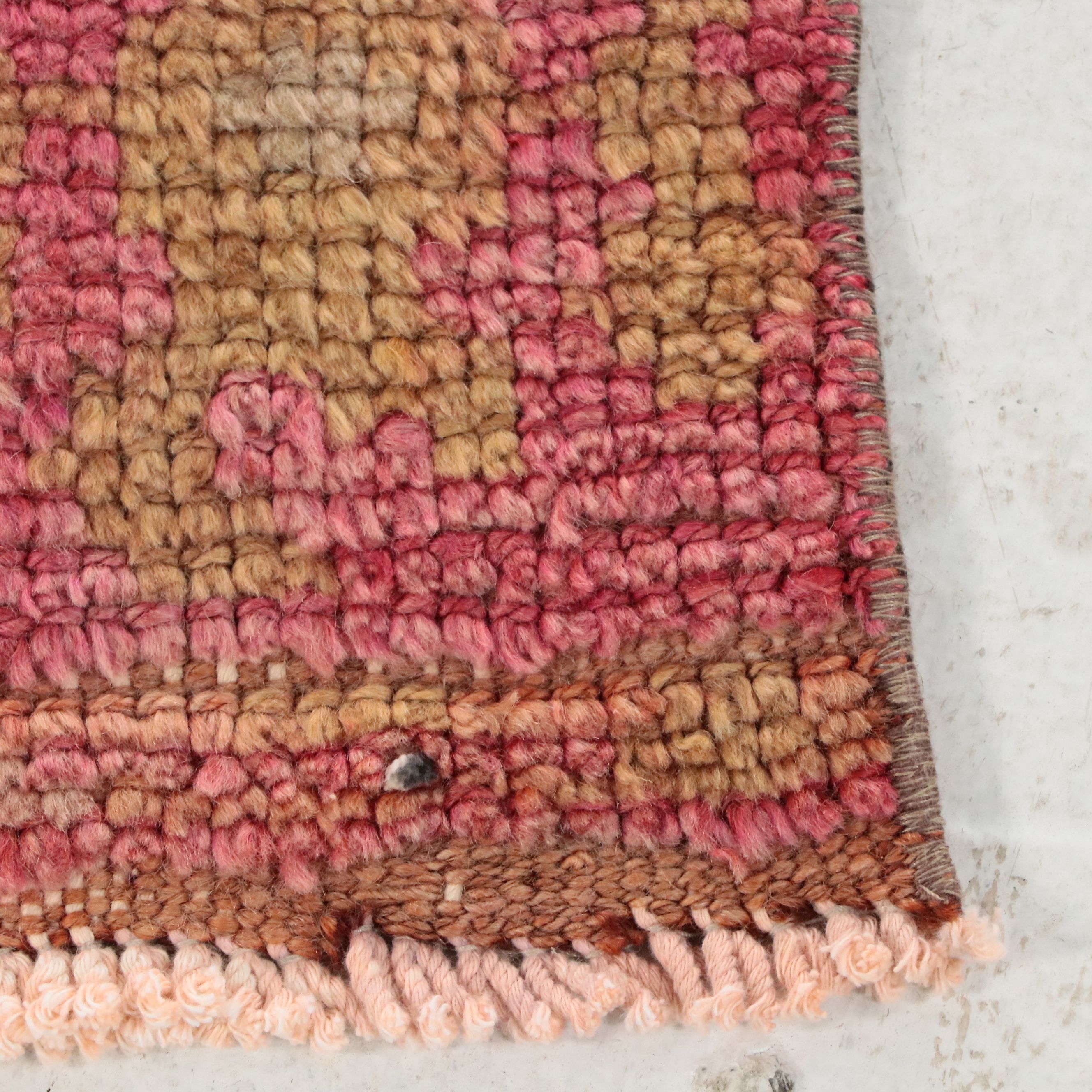 2'6 x 11'10 Hand-Knotted Turkish Anatolian Village Carpet Runner