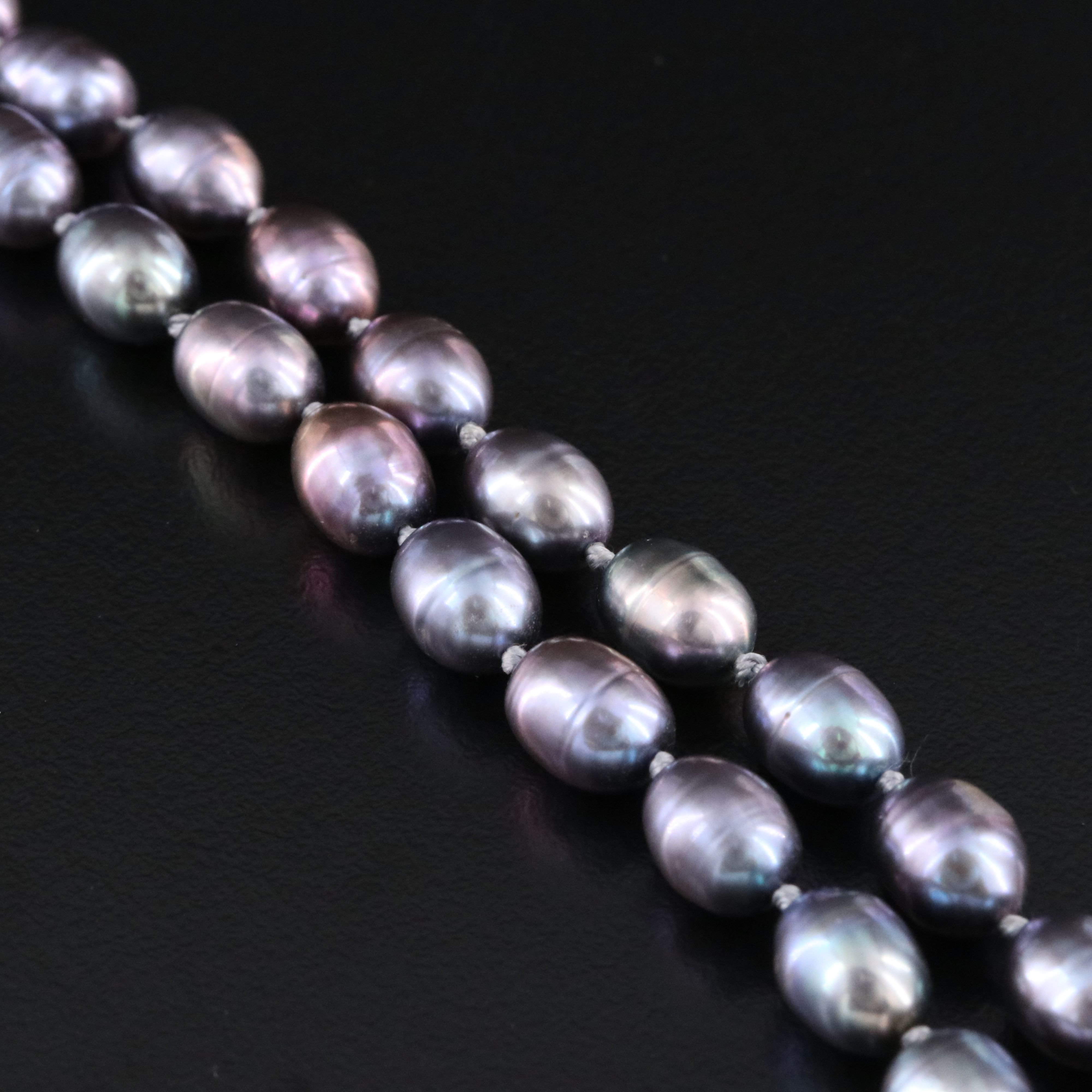 Pearl Necklace with 14K Clasp