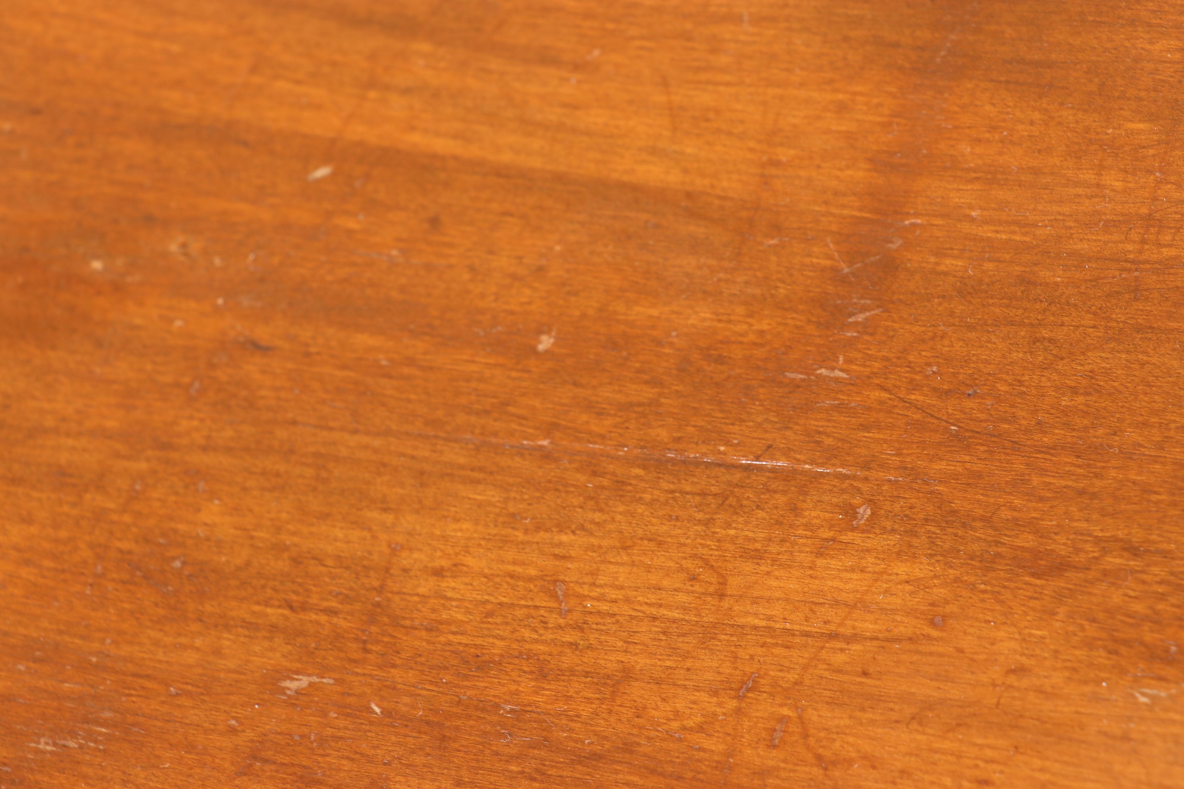 American Empire Revival Cherry Library Table, Late 19th/Early 20th Century