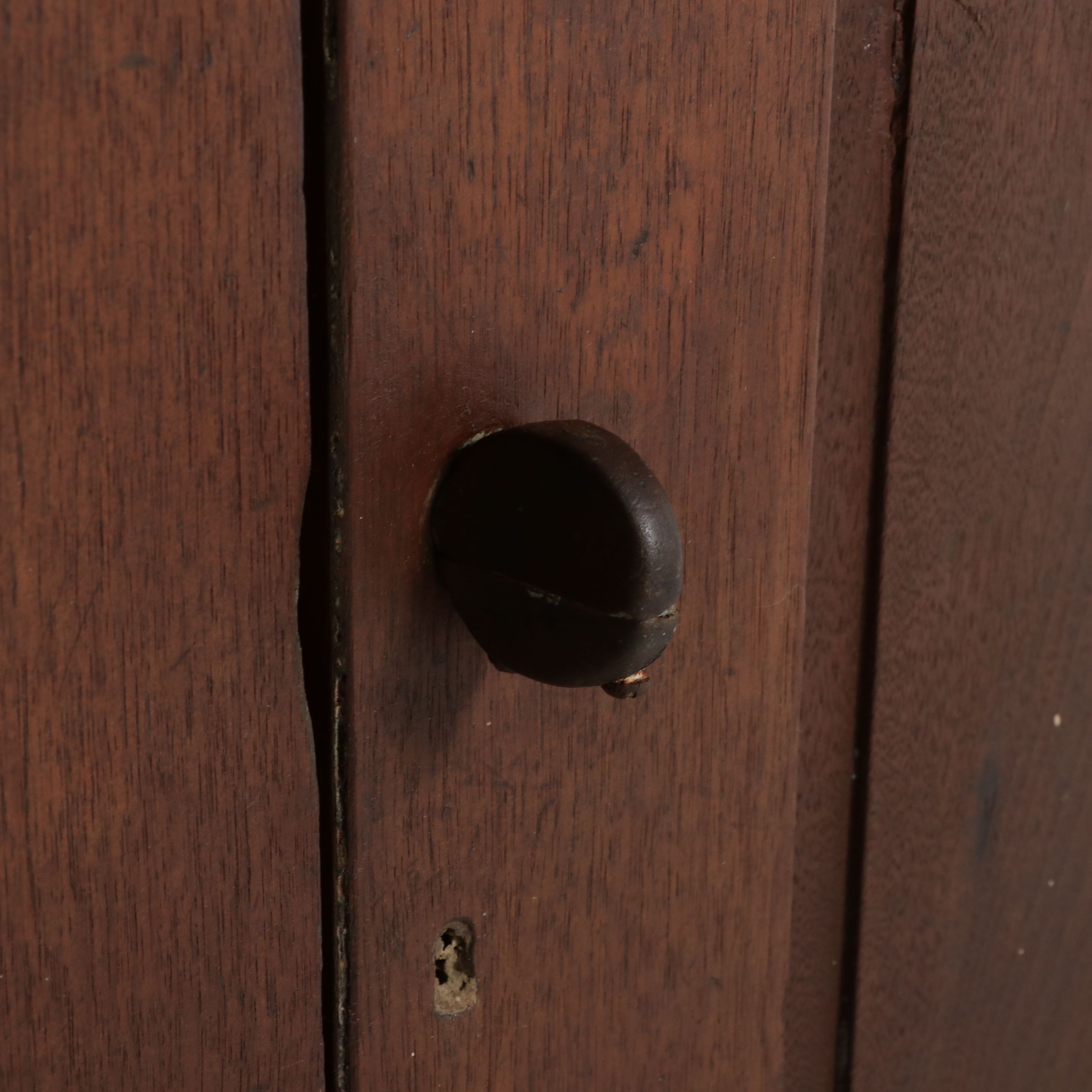 American Primitive Walnut Dry Sink with Zinc Liner, Late 19th Century
