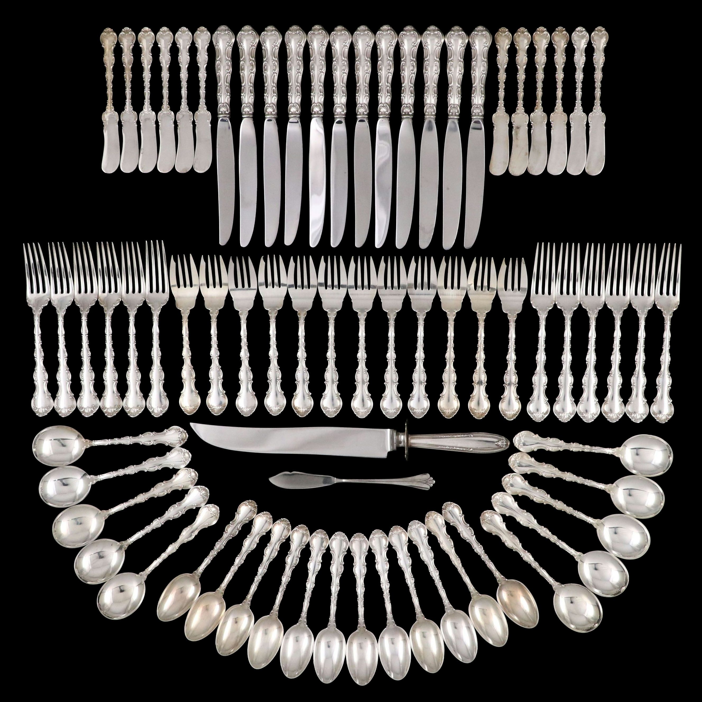 Gorham "Strasbourg" Sterling Silver and Other Flatware