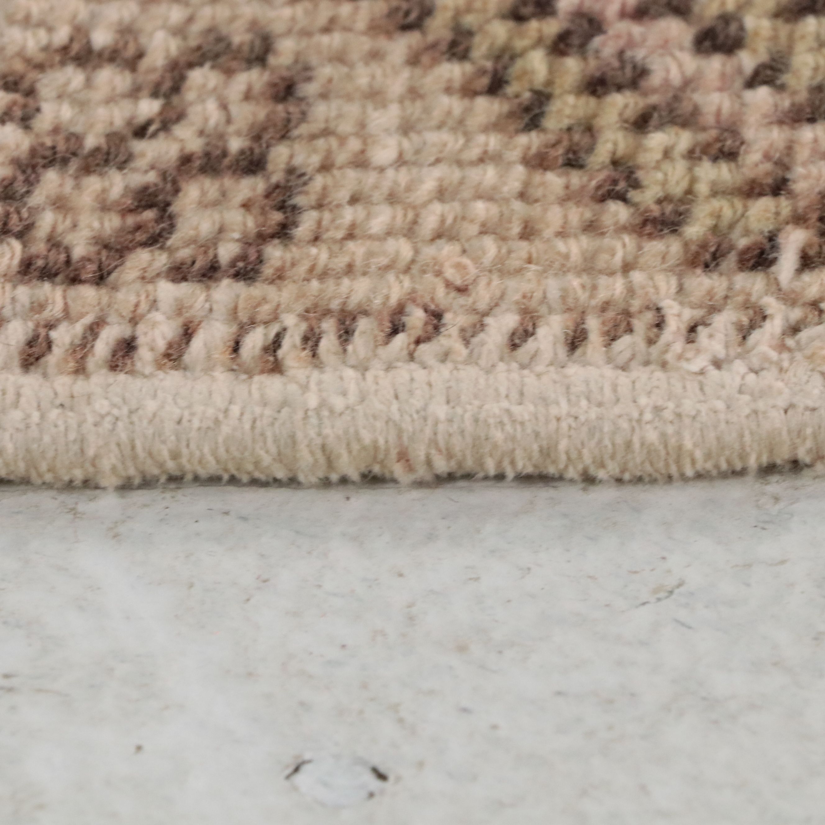 4'9 x 7'5 Hand-Knotted Turkish Oushak Anatolian Medallion Area Rug