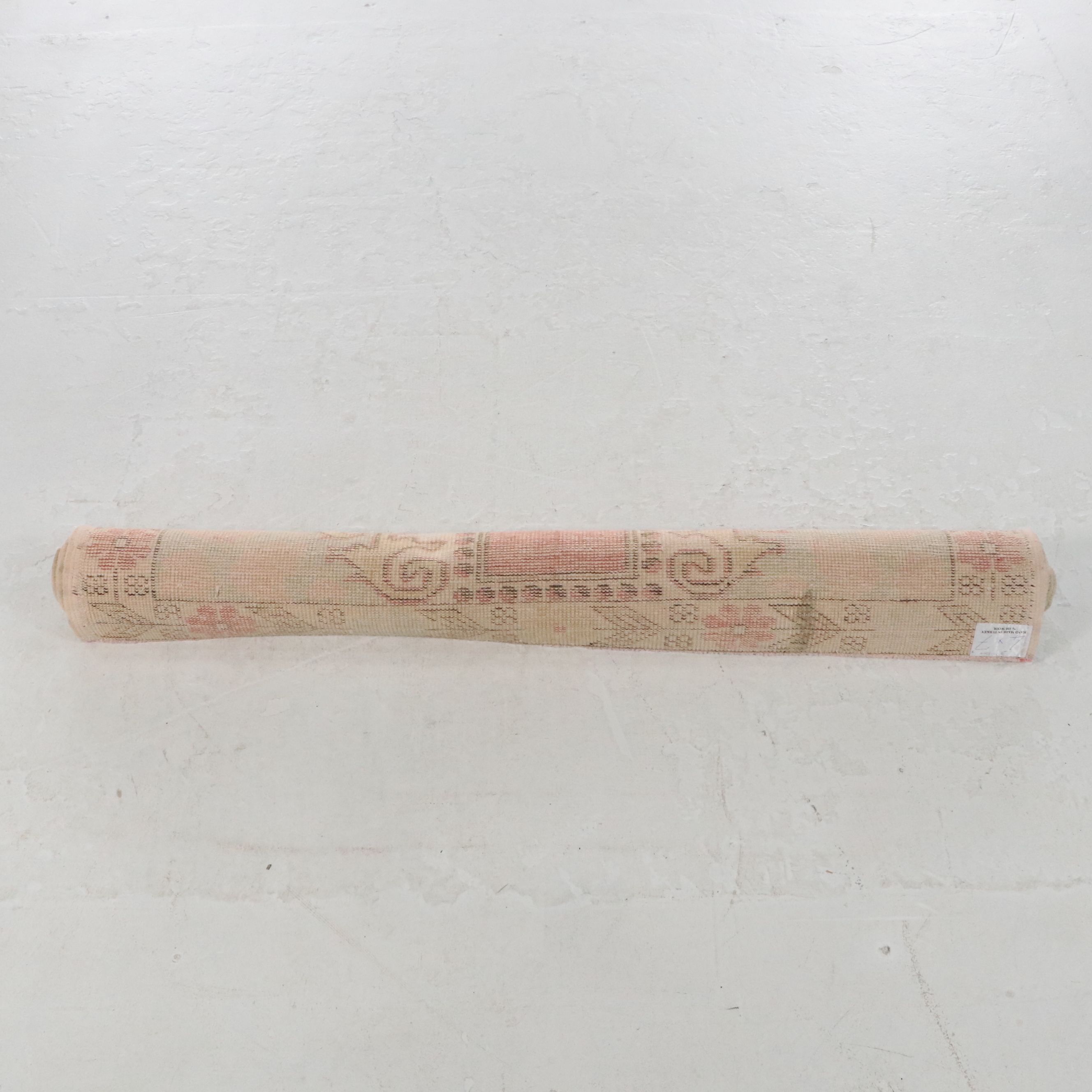 4'9 x 7'5 Hand-Knotted Turkish Oushak Anatolian Medallion Area Rug