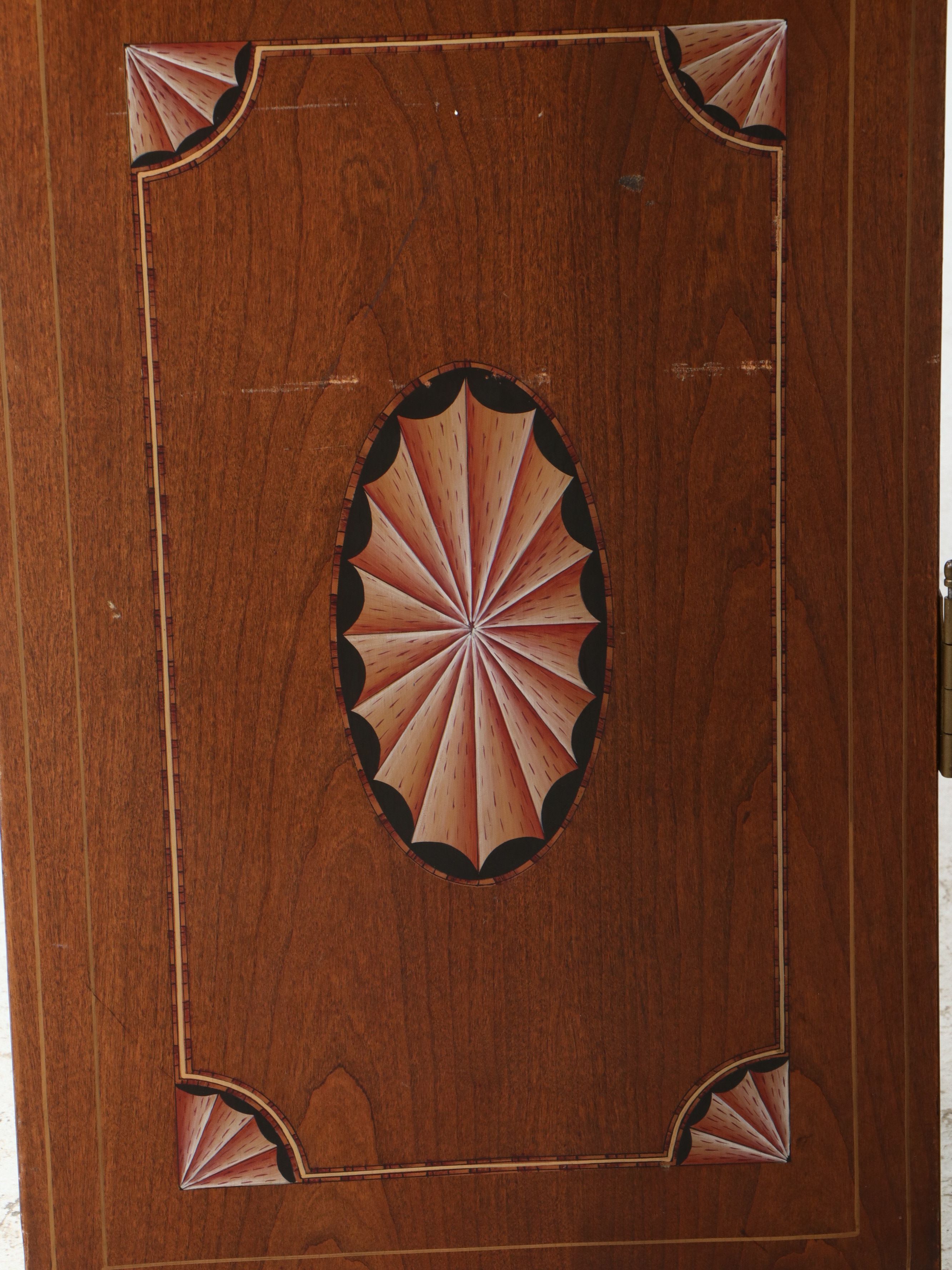 Maitland Smith Trompe l'Oeil Library Folding Screen, Late 20th Century