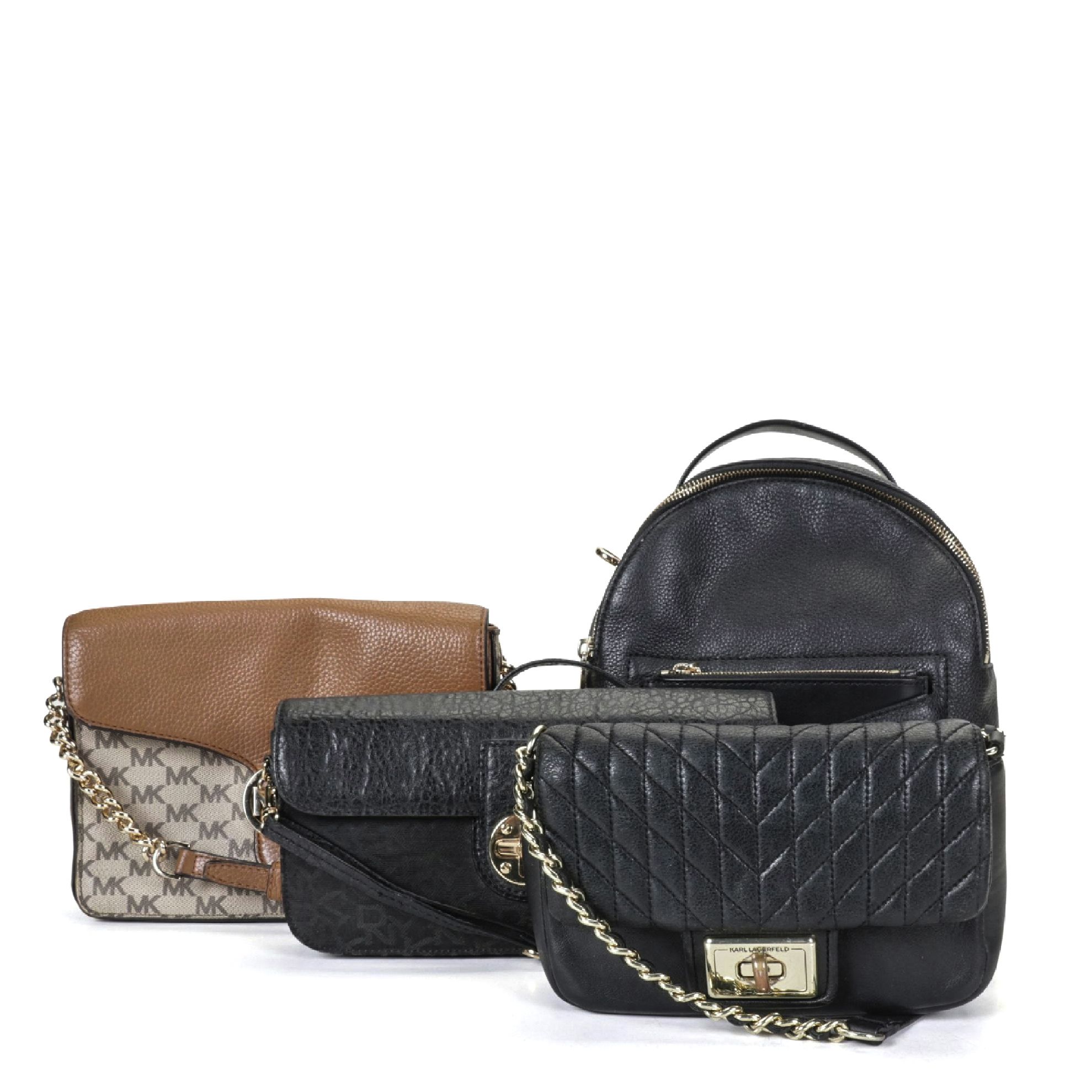 Karl Lagerfeld Agyness Crossbody with Michael Kors and DKNY Purses