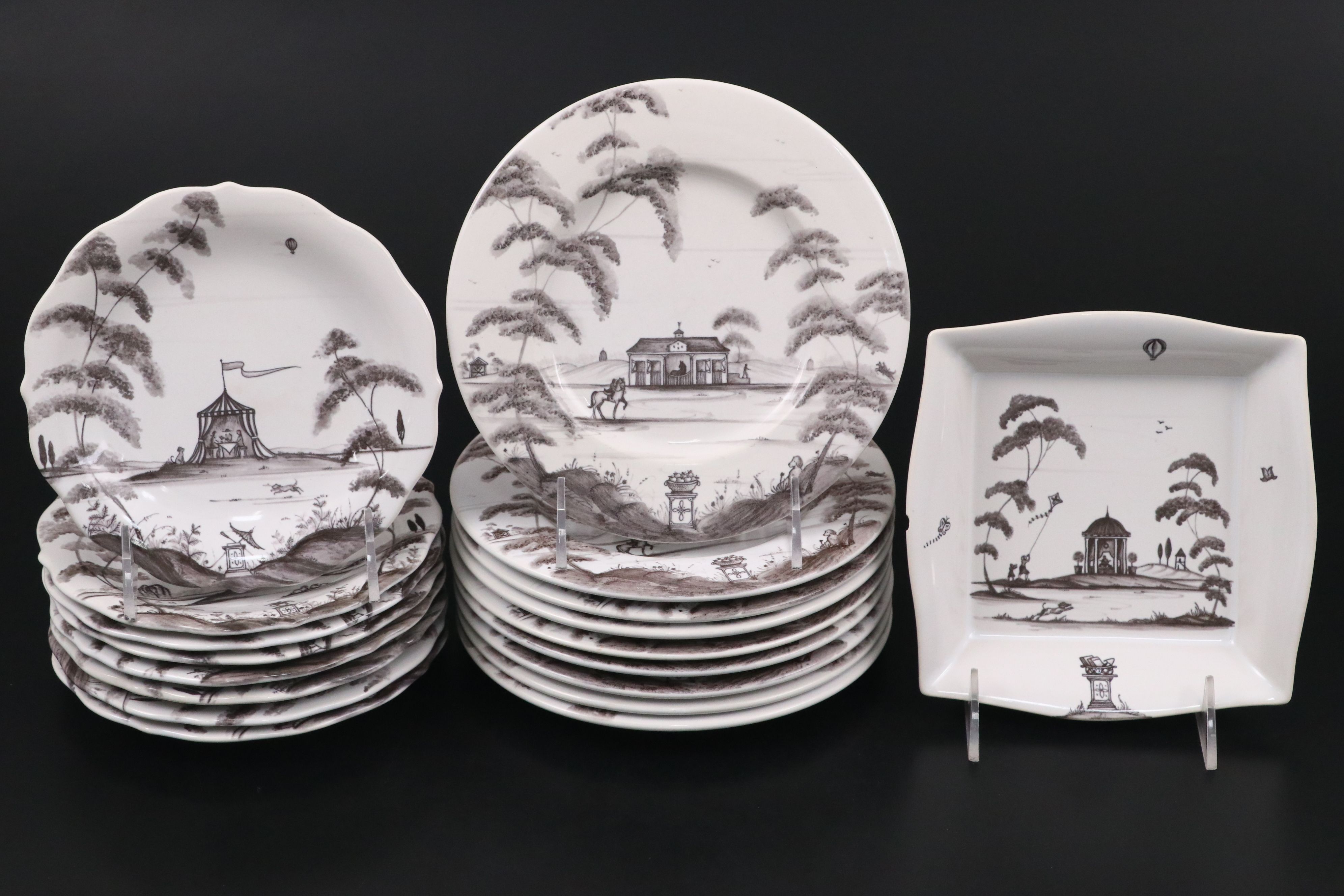 Juliska Ceramics "Country Estate" Dinnerware, Early 21st Century