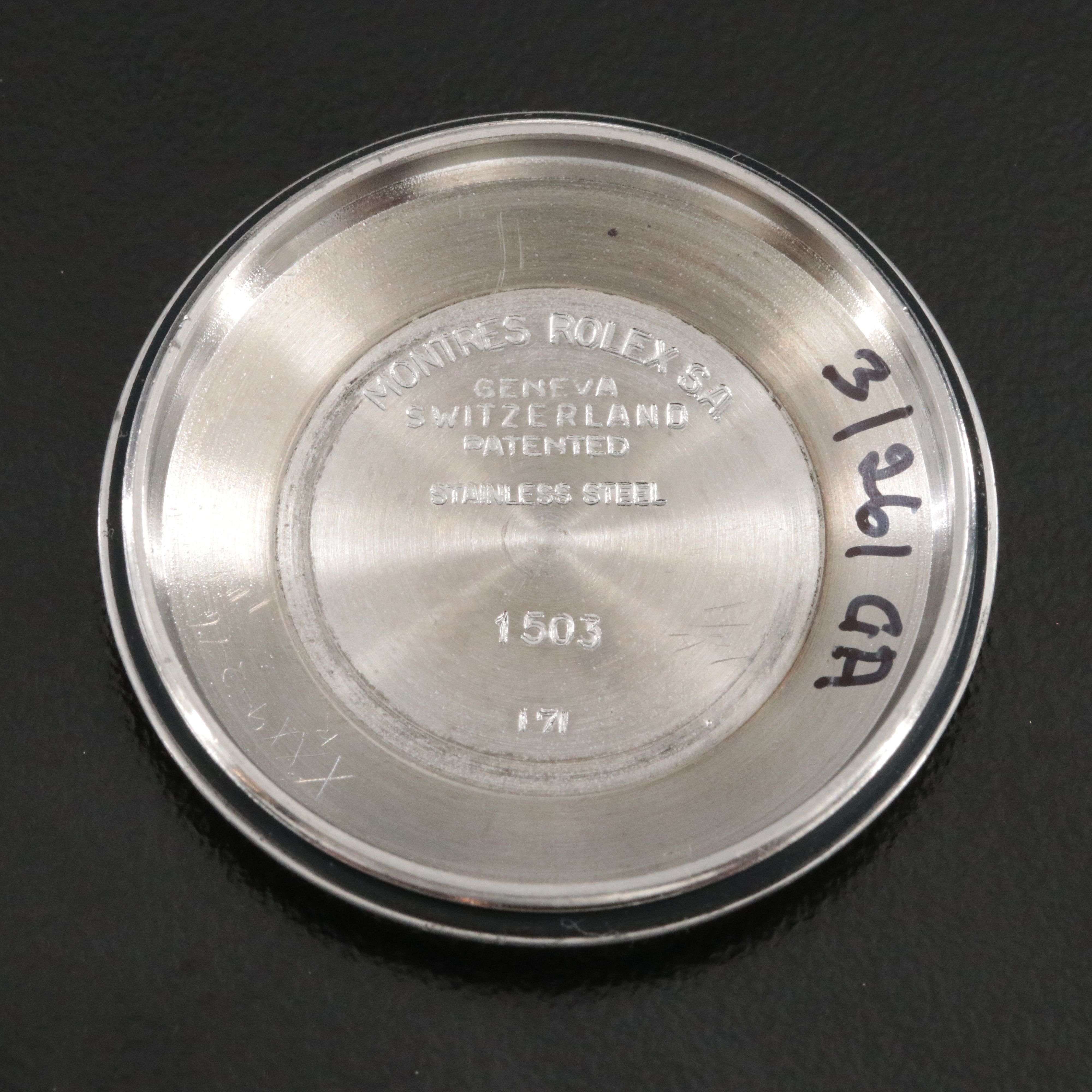 1971 Rolex Two Tone Zephry Dial Model 1512 Watch