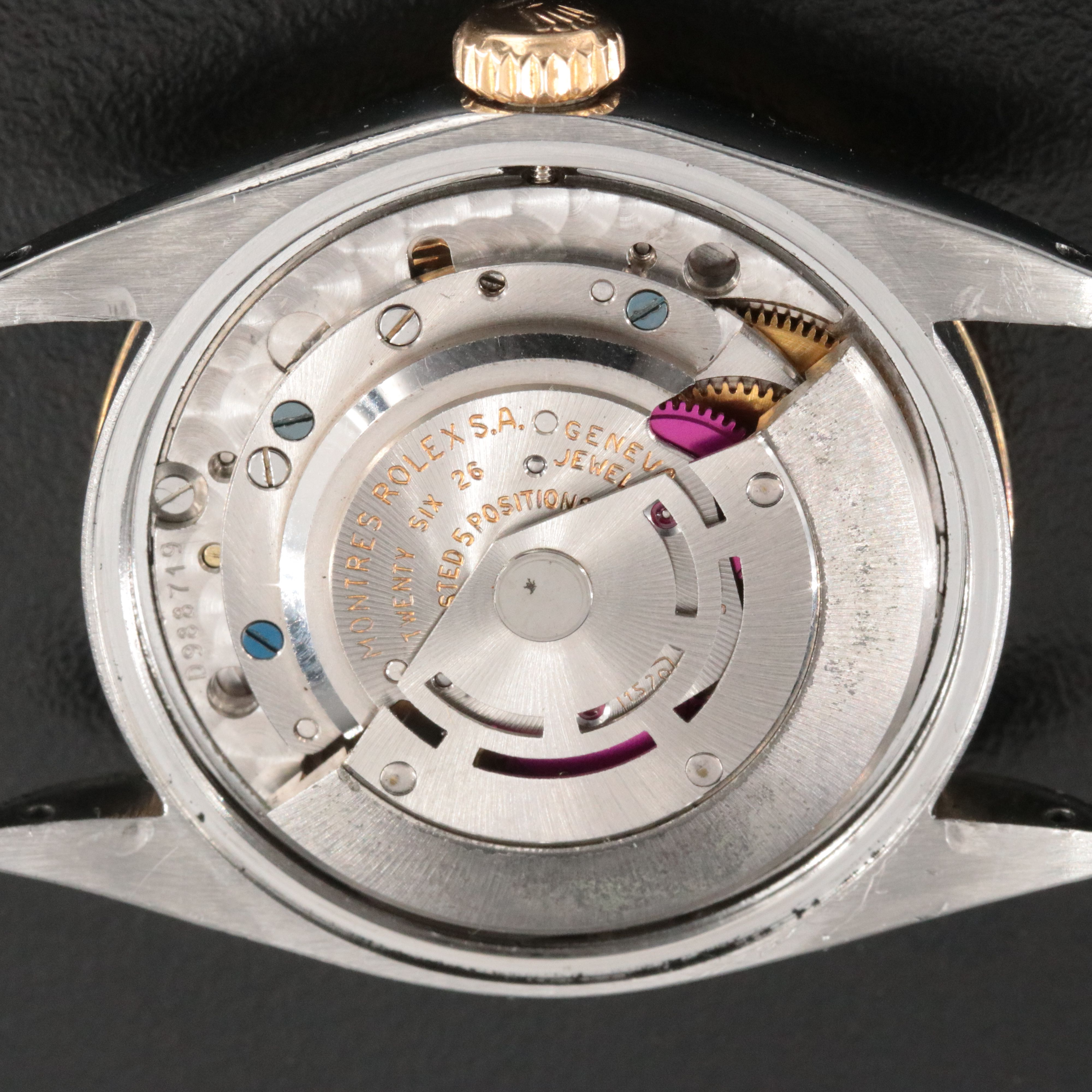 1971 Rolex Two Tone Zephry Dial Model 1512 Watch