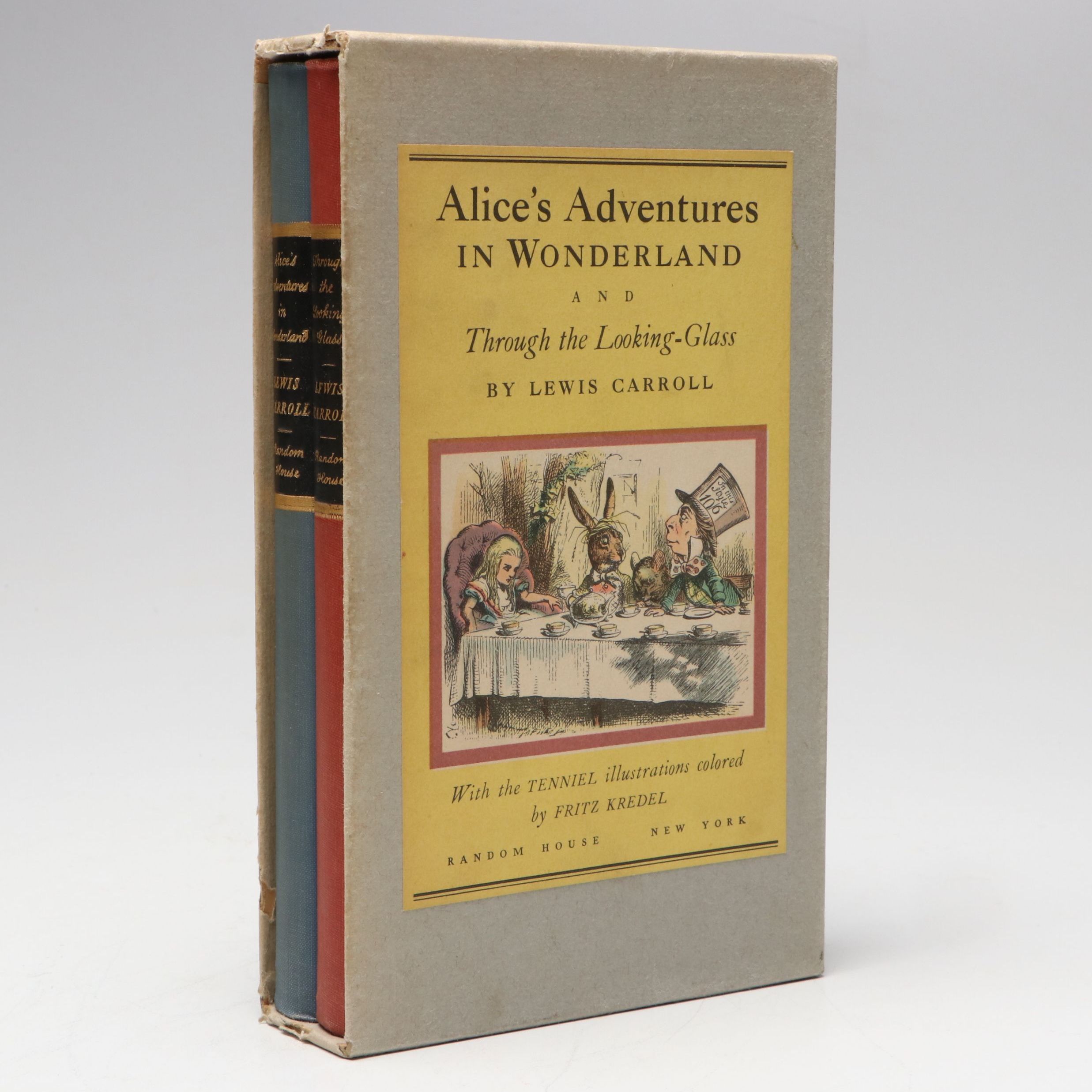 Illustrated "Alice in Wonderland" and "Through the Looking-Glass" Box Set, 1946