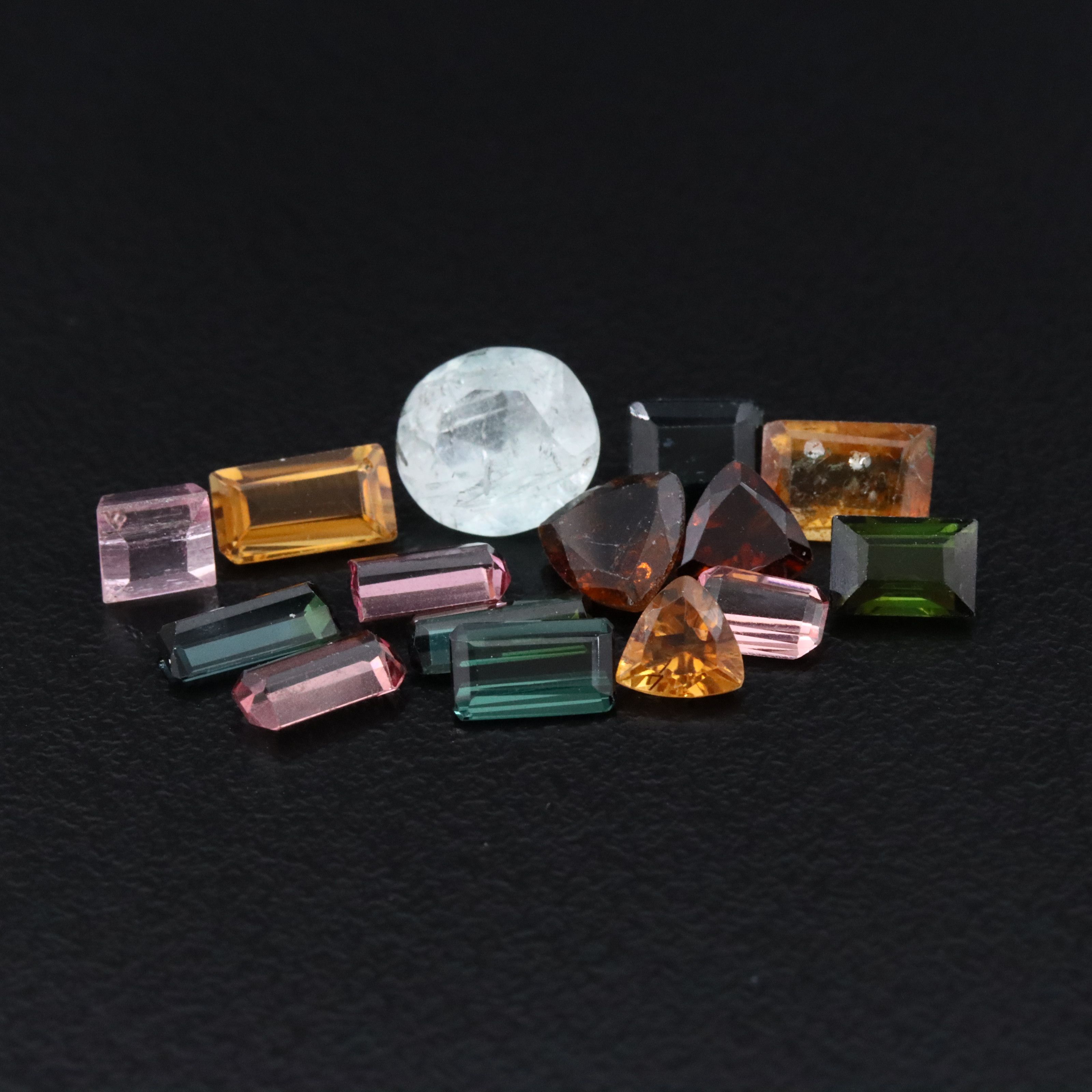 Loose 5.52 CTW Tourmaline Lot