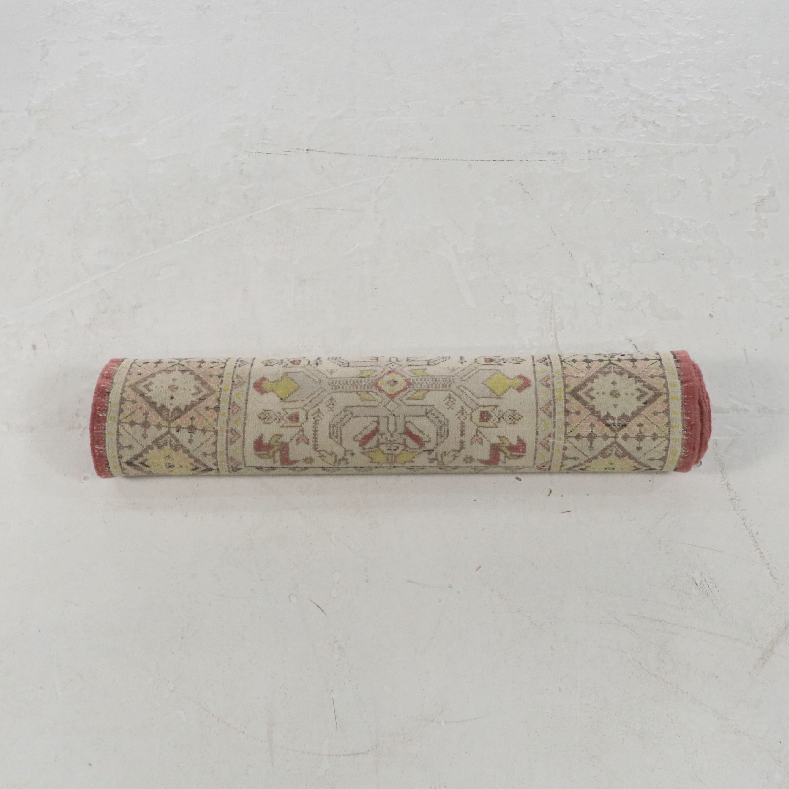2'9 x 9'6 Hand-Knotted Turkish Anatolian Carpet Runner