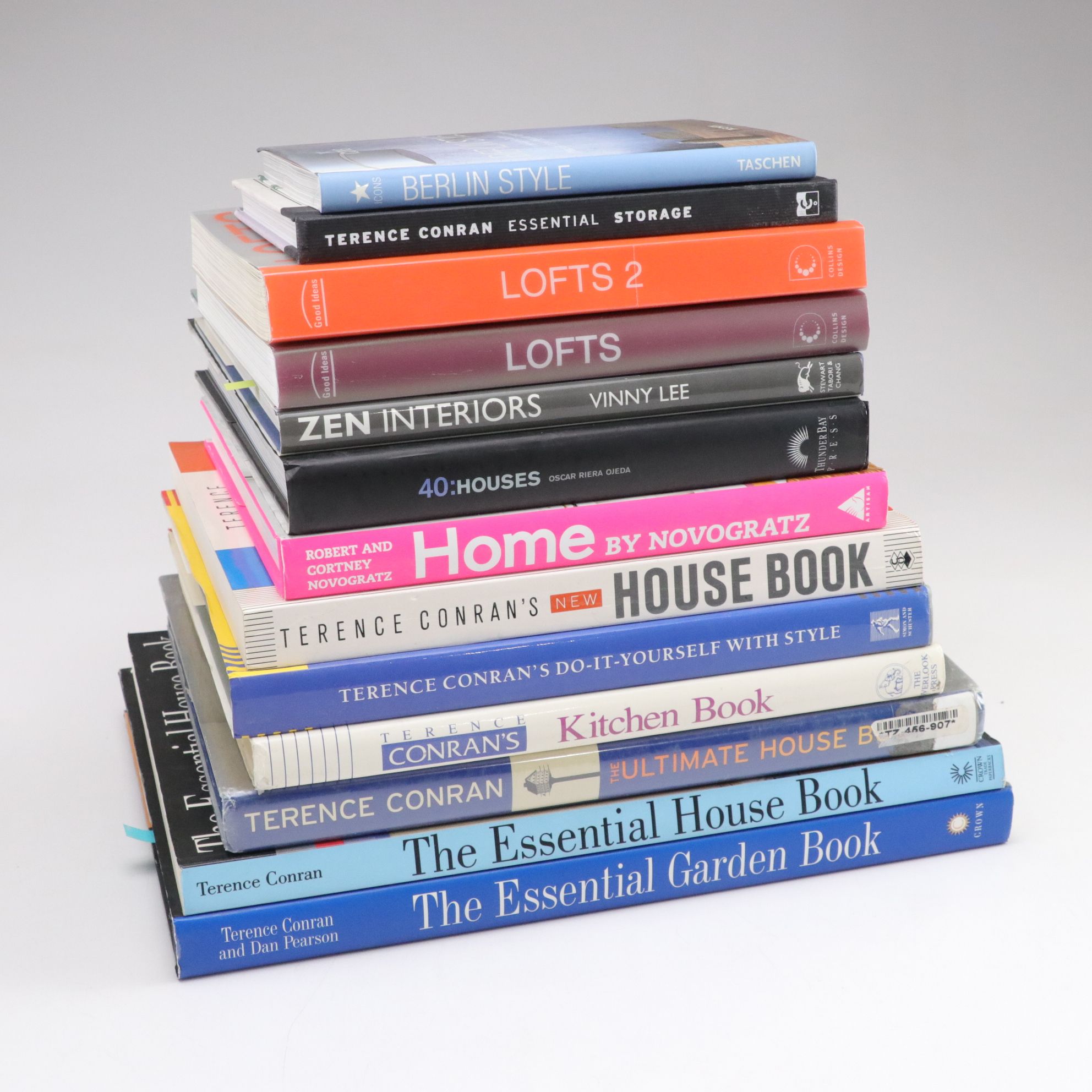 Terence Conran, Julie Carlson, and More Guide Books on Interior Design