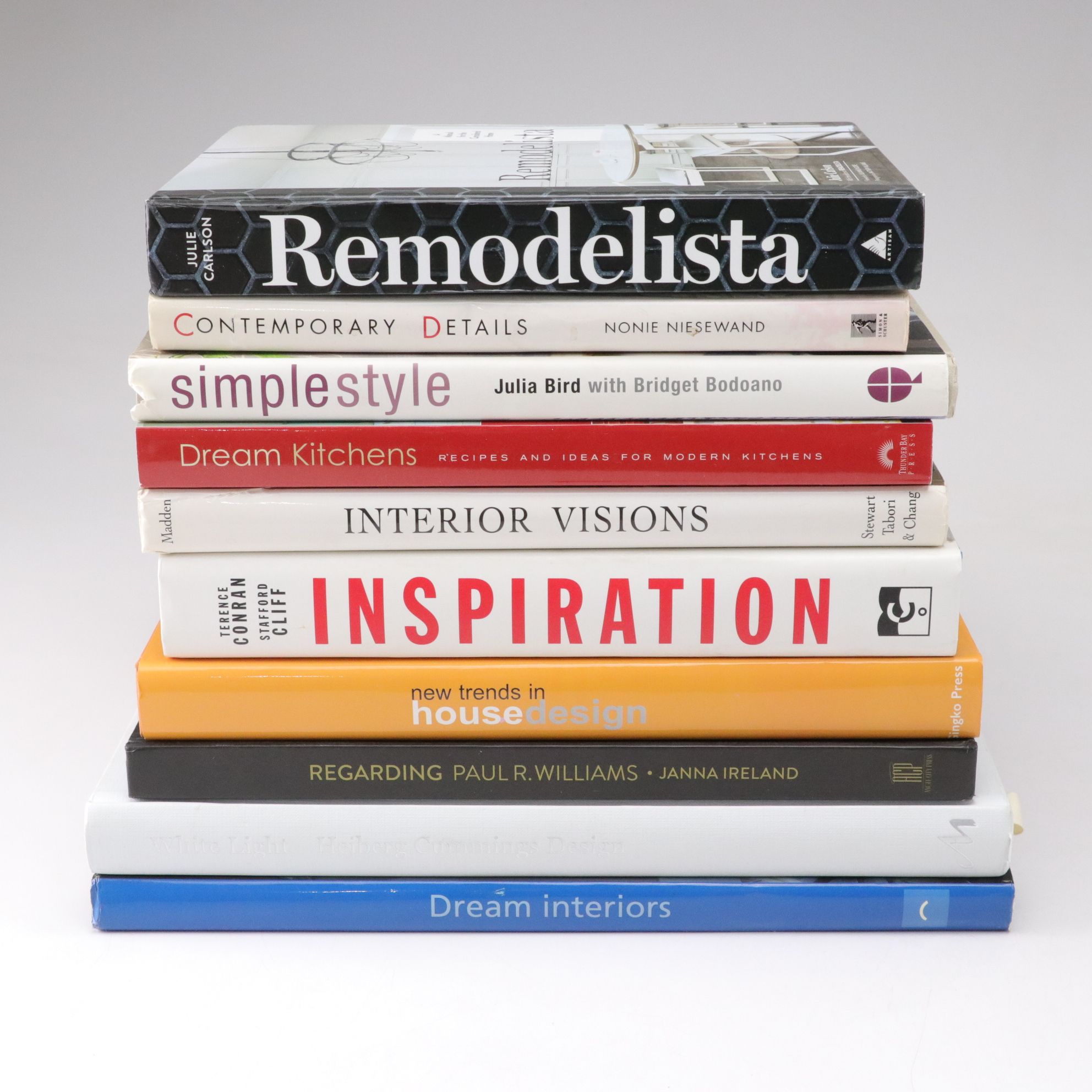 Terence Conran, Julie Carlson, and More Guide Books on Interior Design