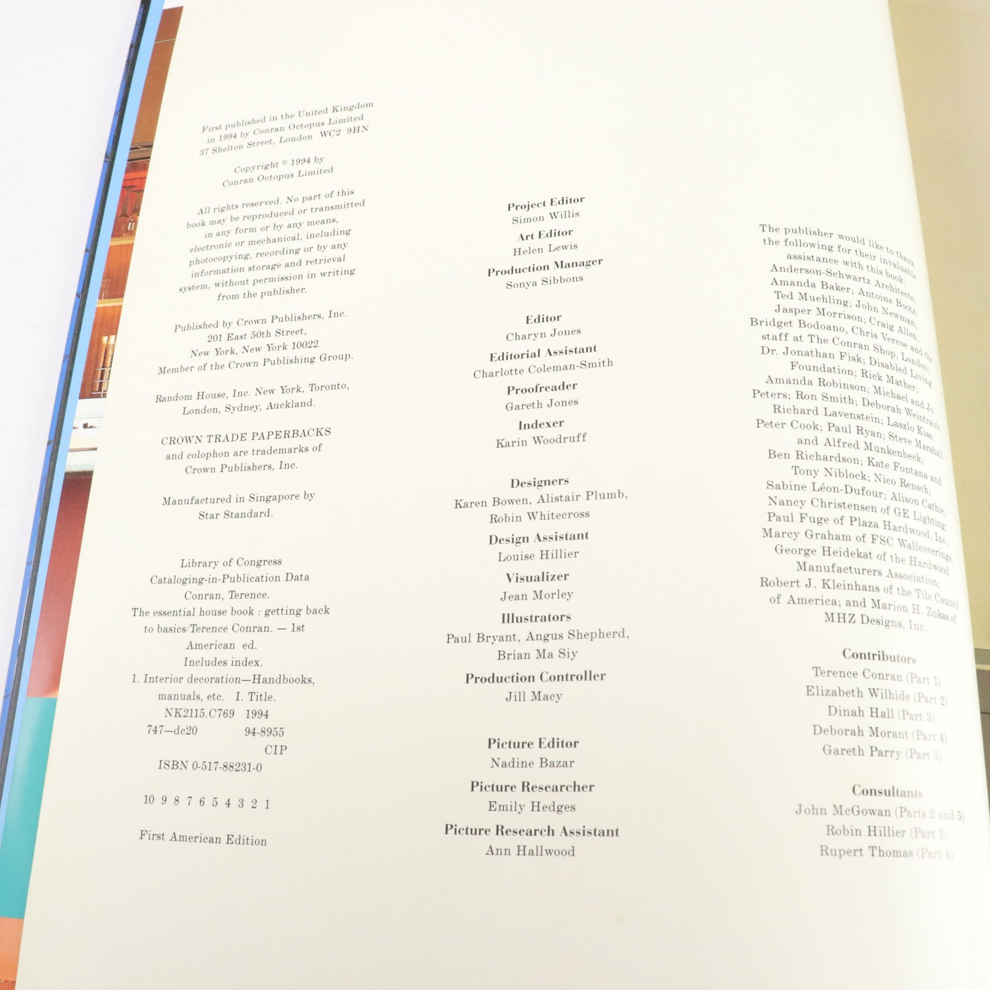 Terence Conran, Julie Carlson, and More Guide Books on Interior Design