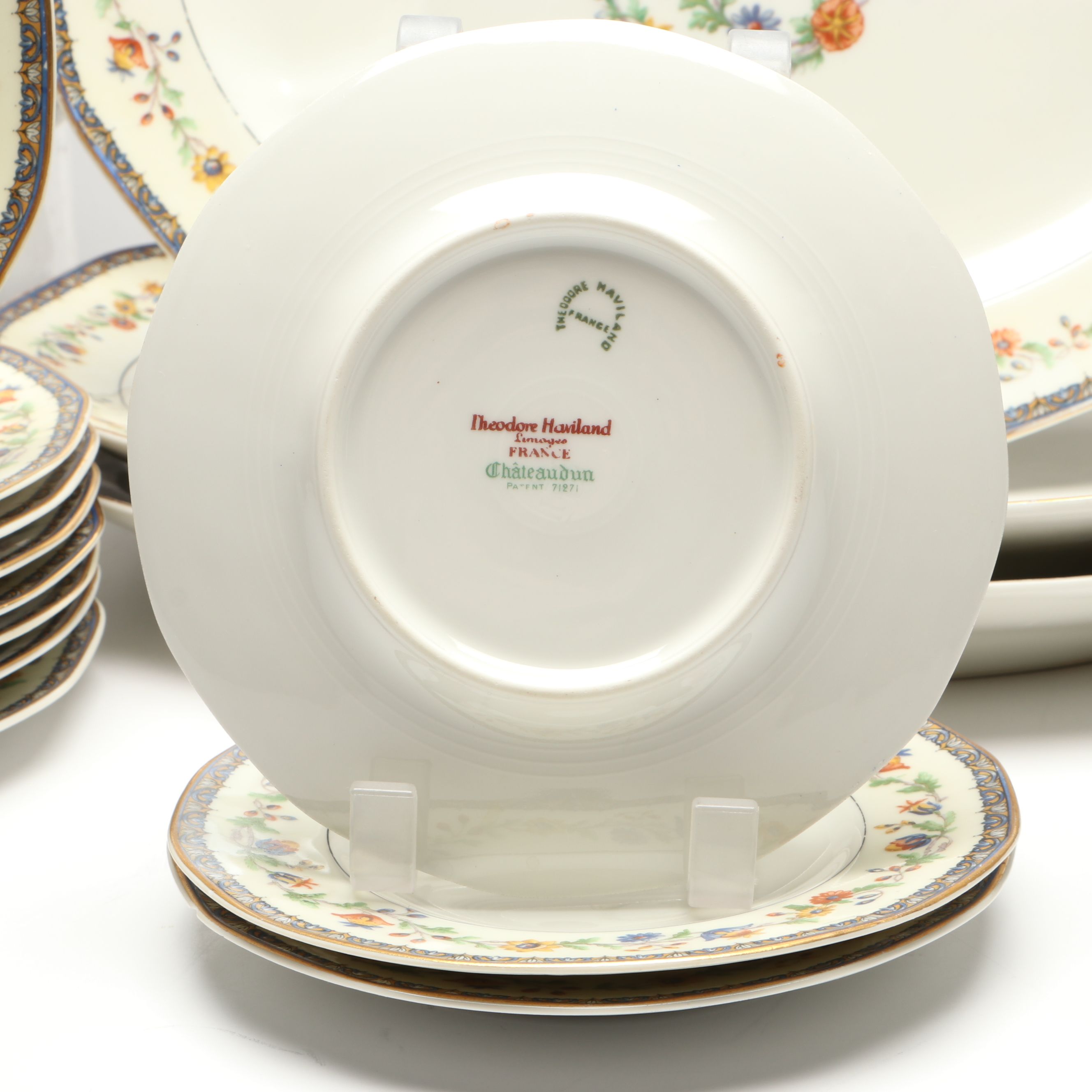 Theodore Haviland "Chateaudun" Porcelain Tableware