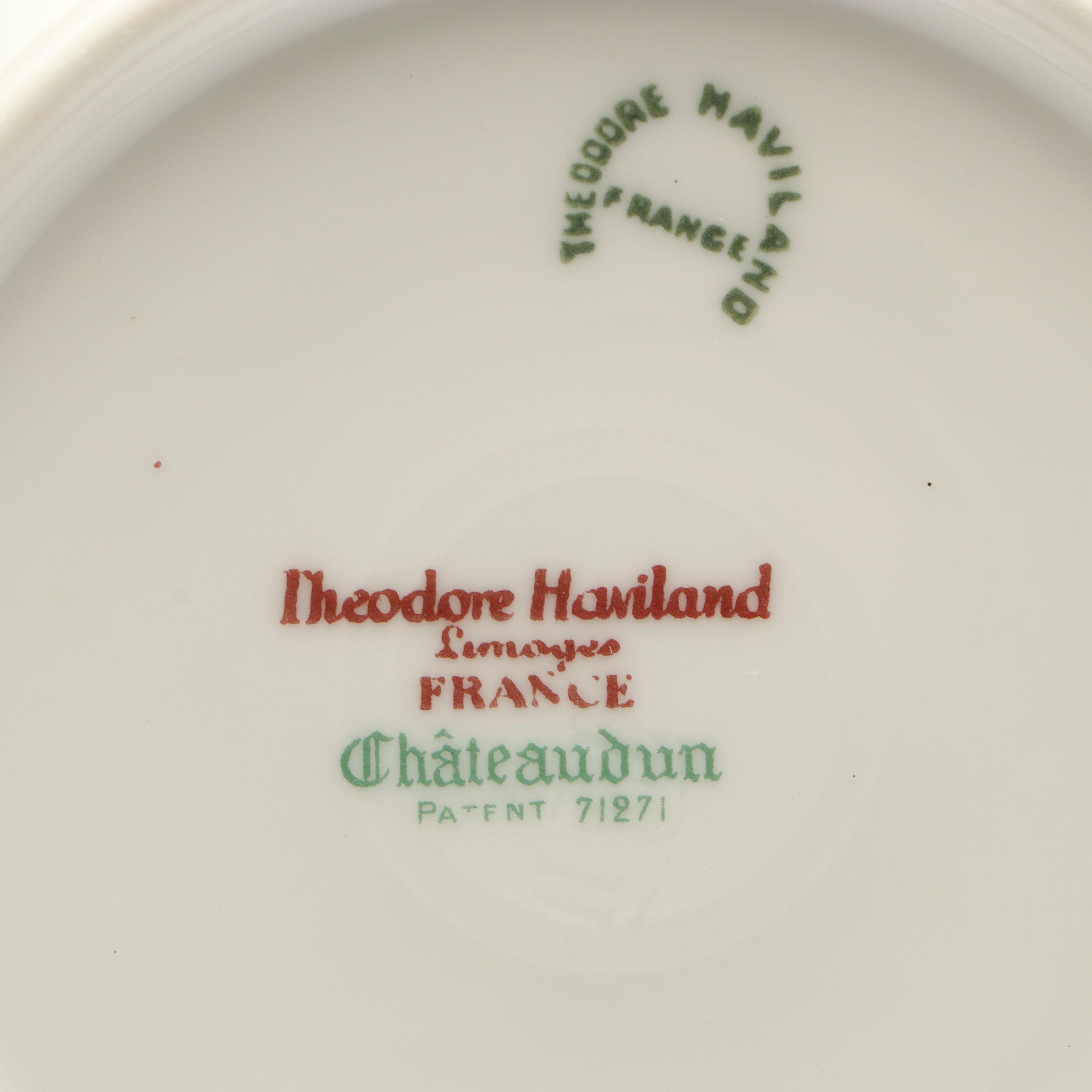 Theodore Haviland "Chateaudun" Porcelain Tableware