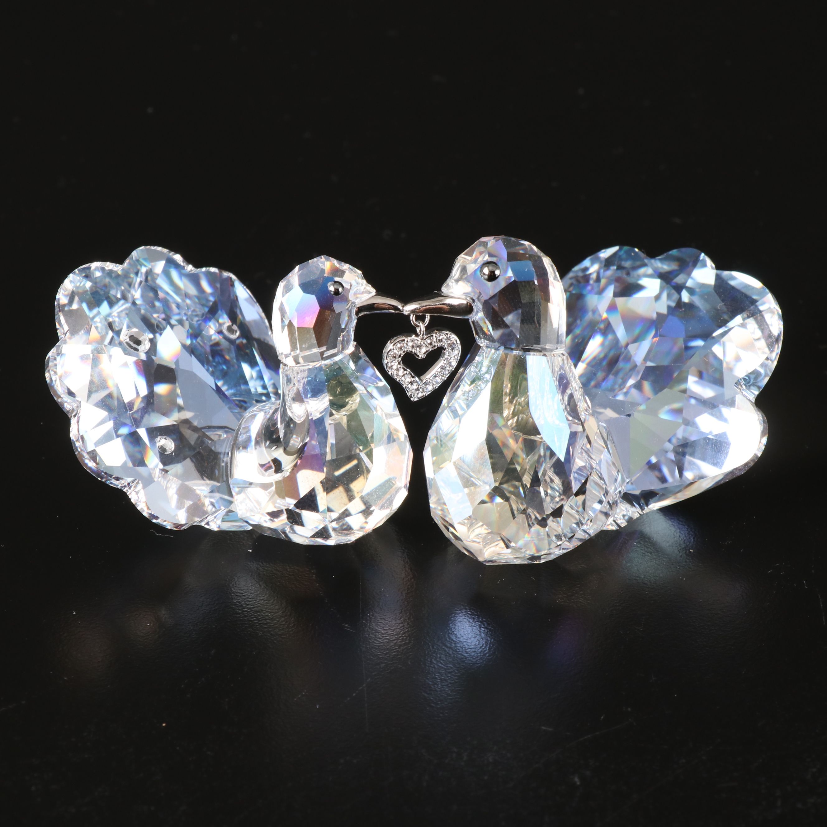 Swarovski "Swan," "Shell with Pearl," and More Crystal Figurines