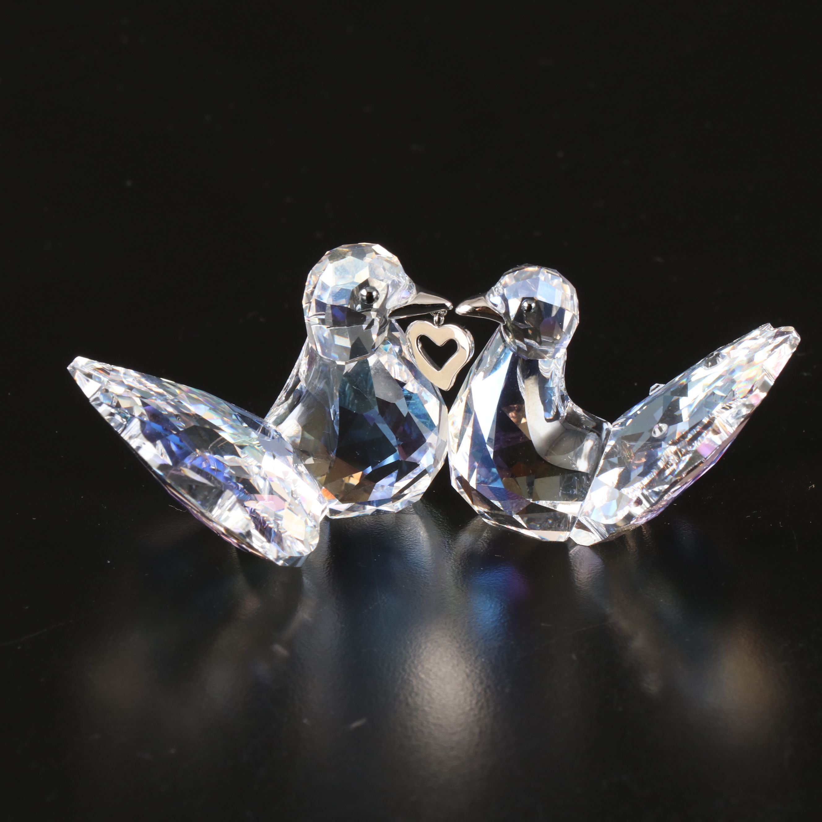 Swarovski "Swan," "Shell with Pearl," and More Crystal Figurines