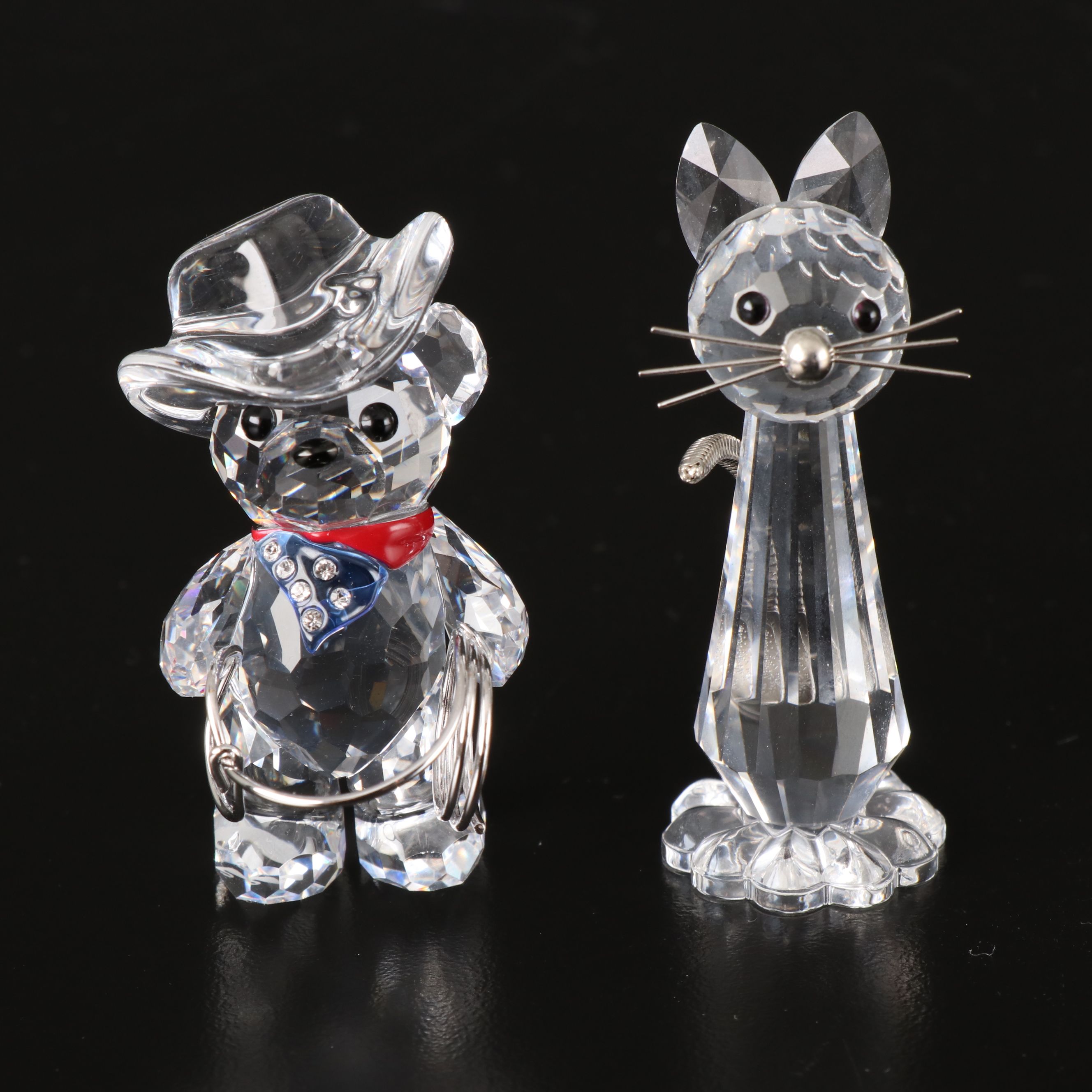 Swarovski "Swan," "Shell with Pearl," and More Crystal Figurines