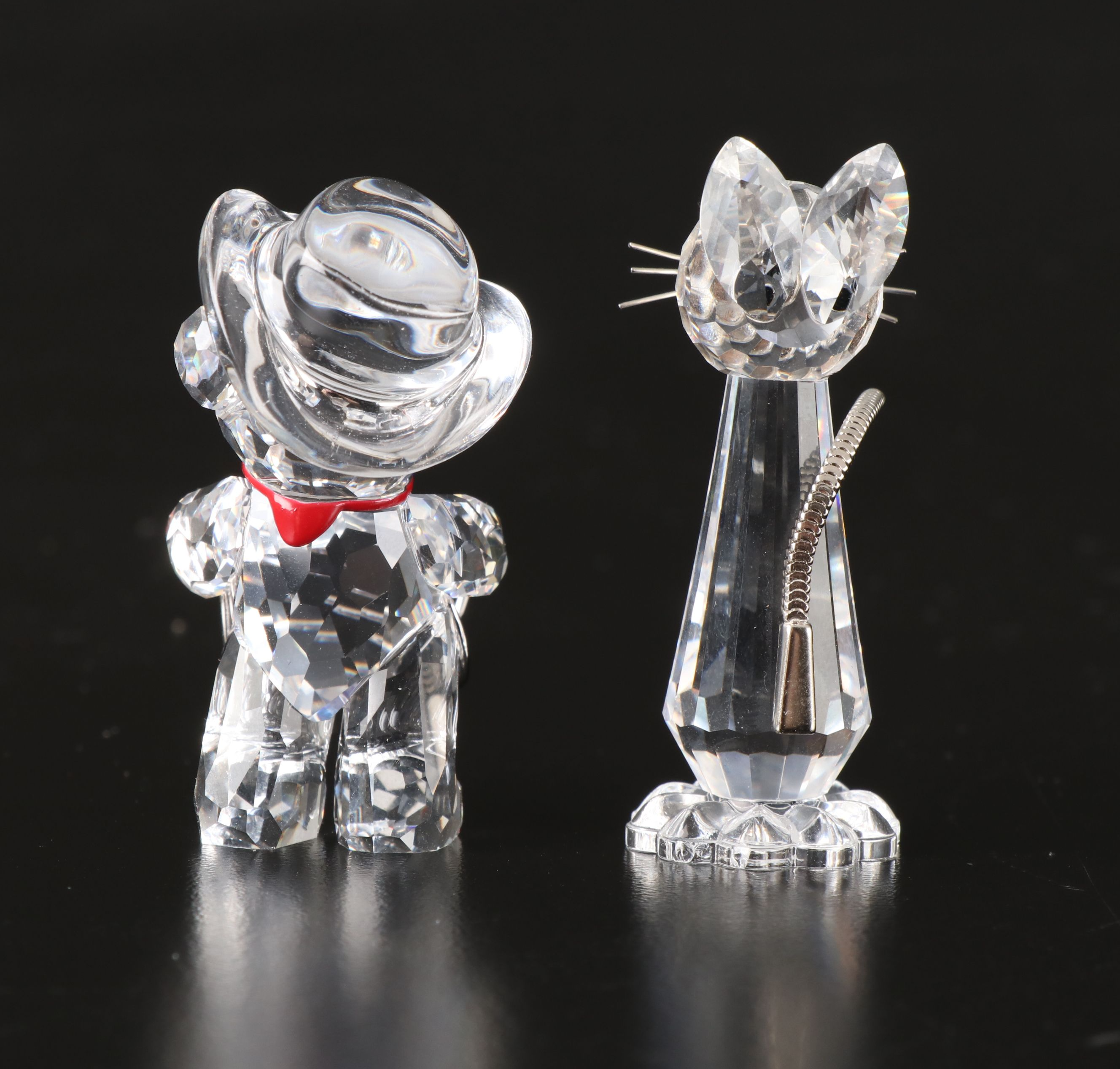 Swarovski "Swan," "Shell with Pearl," and More Crystal Figurines