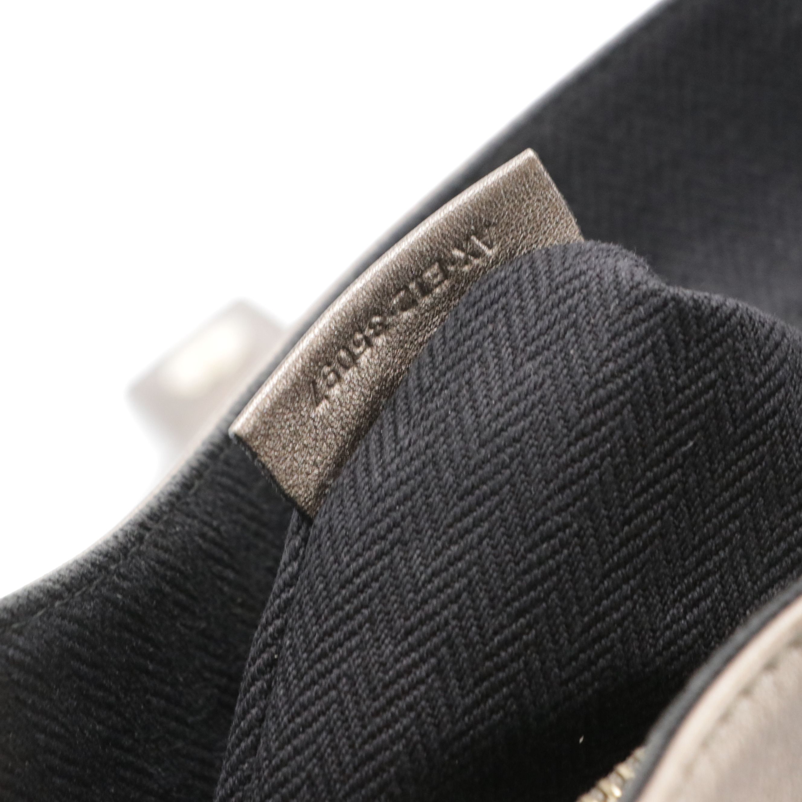 BVLGARI Chandra Shoulder Bag in Quilted Metallic Leather