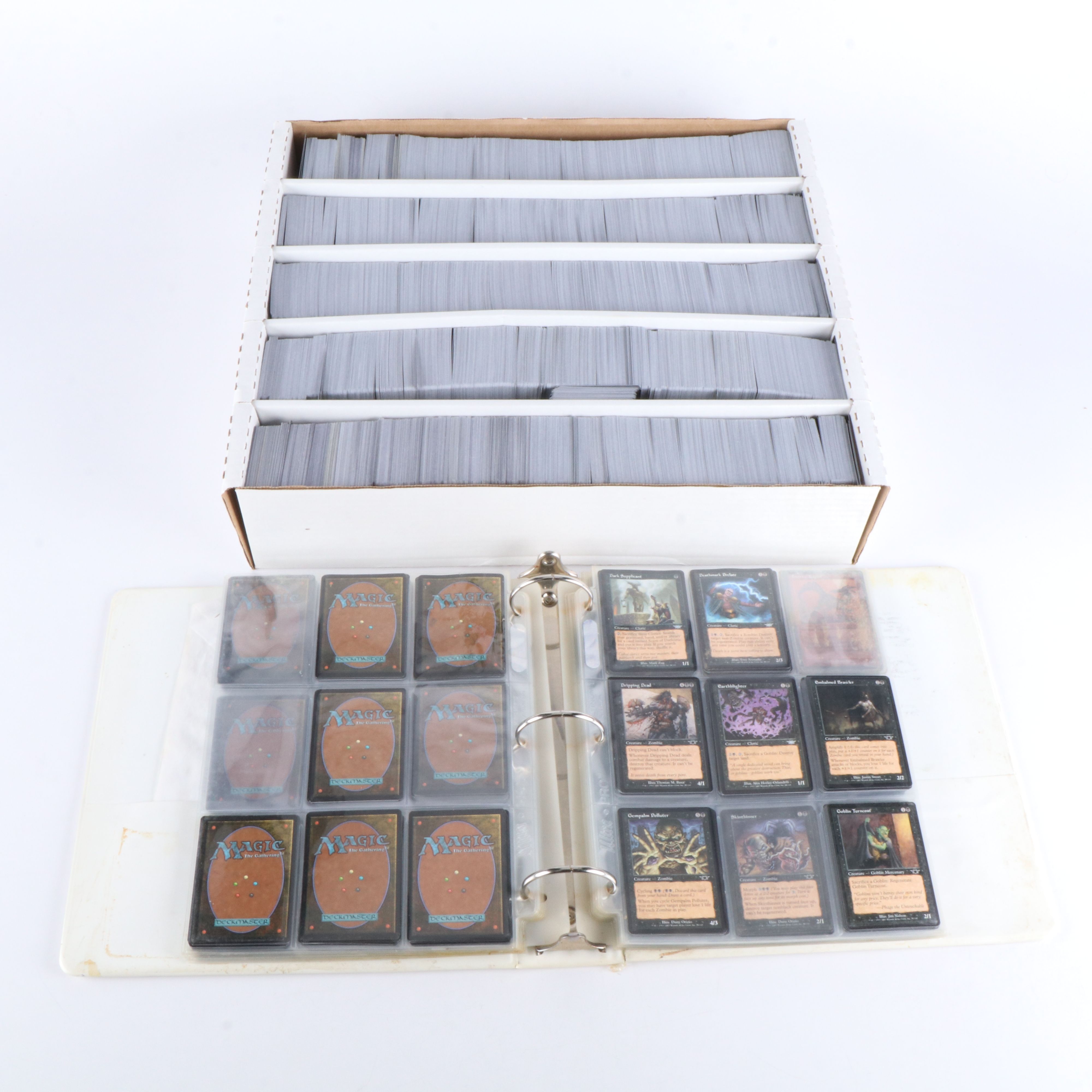 Magic: The Gathering Trading Cards with Storage Box, 1990s-2020s