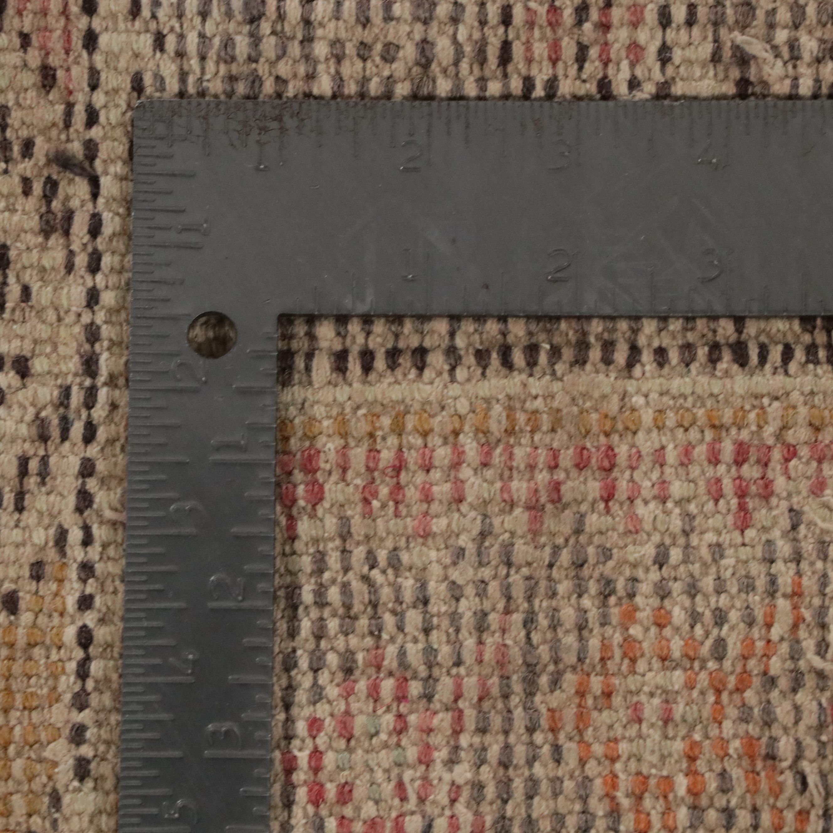 4'1 x 8'6 Hand-Knotted Turkish Anatolian Area Rug