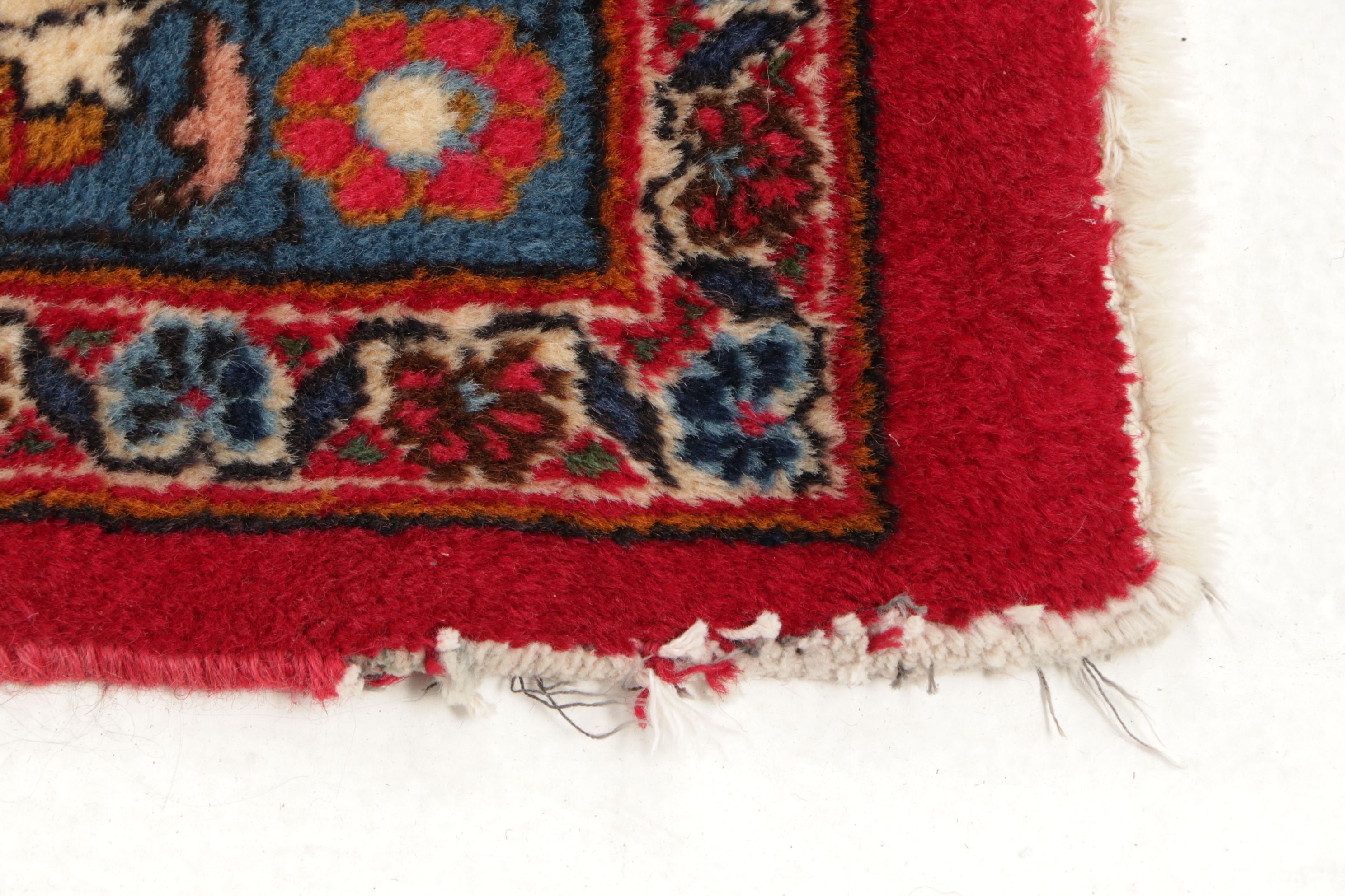 9'10 x 13'2 Hand-Knotted Persian Isfahan Room Sized Rug