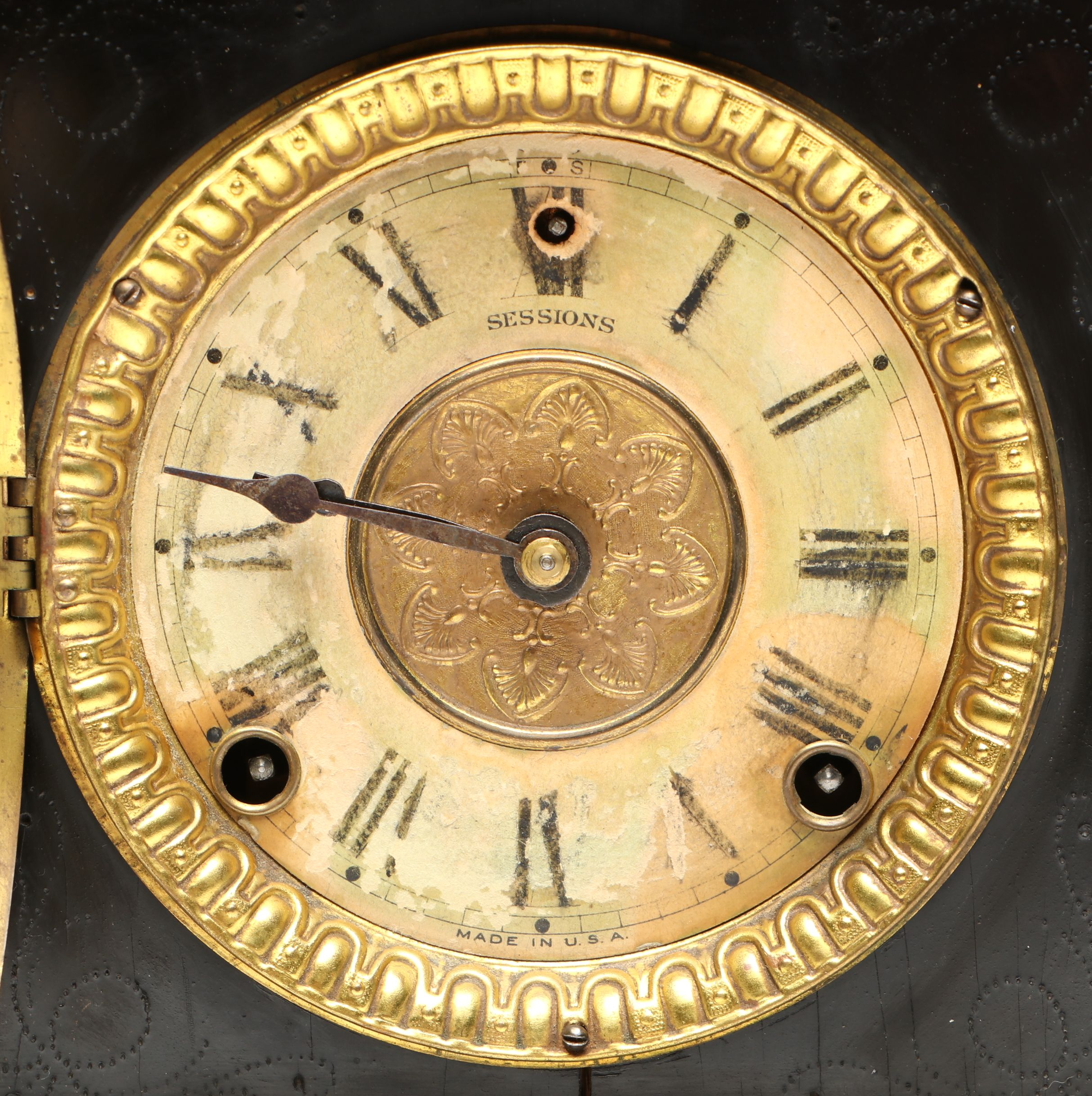 Sessions Art Nouveau Style Mantel Clock