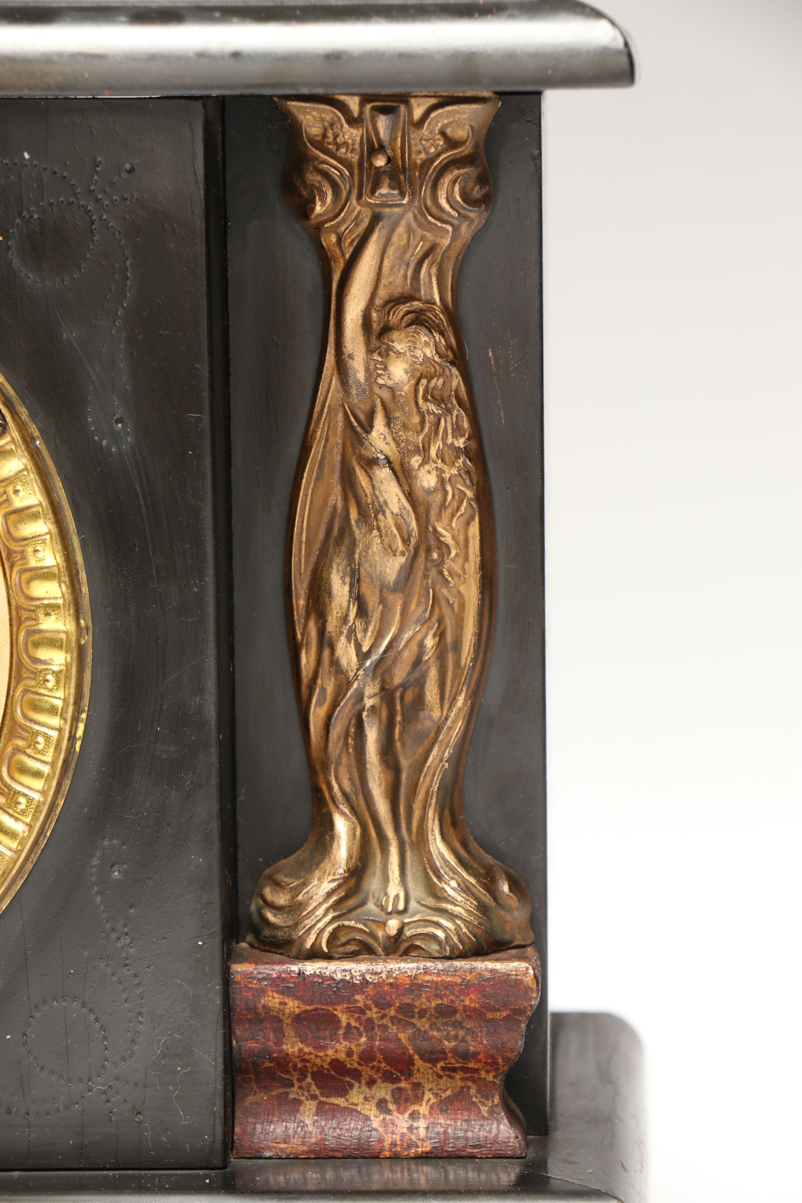 Sessions Art Nouveau Style Mantel Clock