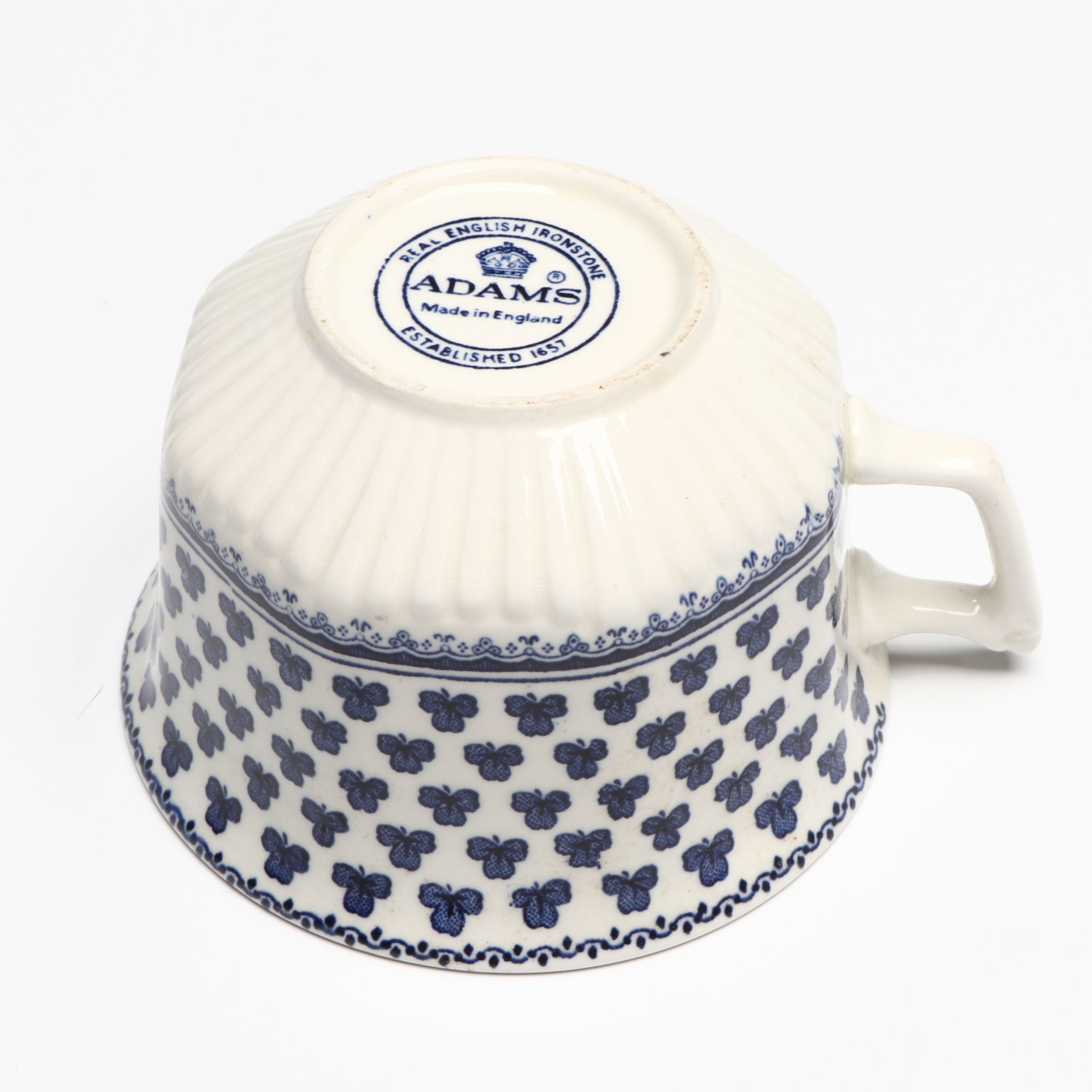 Wedgwood "Blue Heritage" with Adams "Sharon" Ceramic Dinnerware